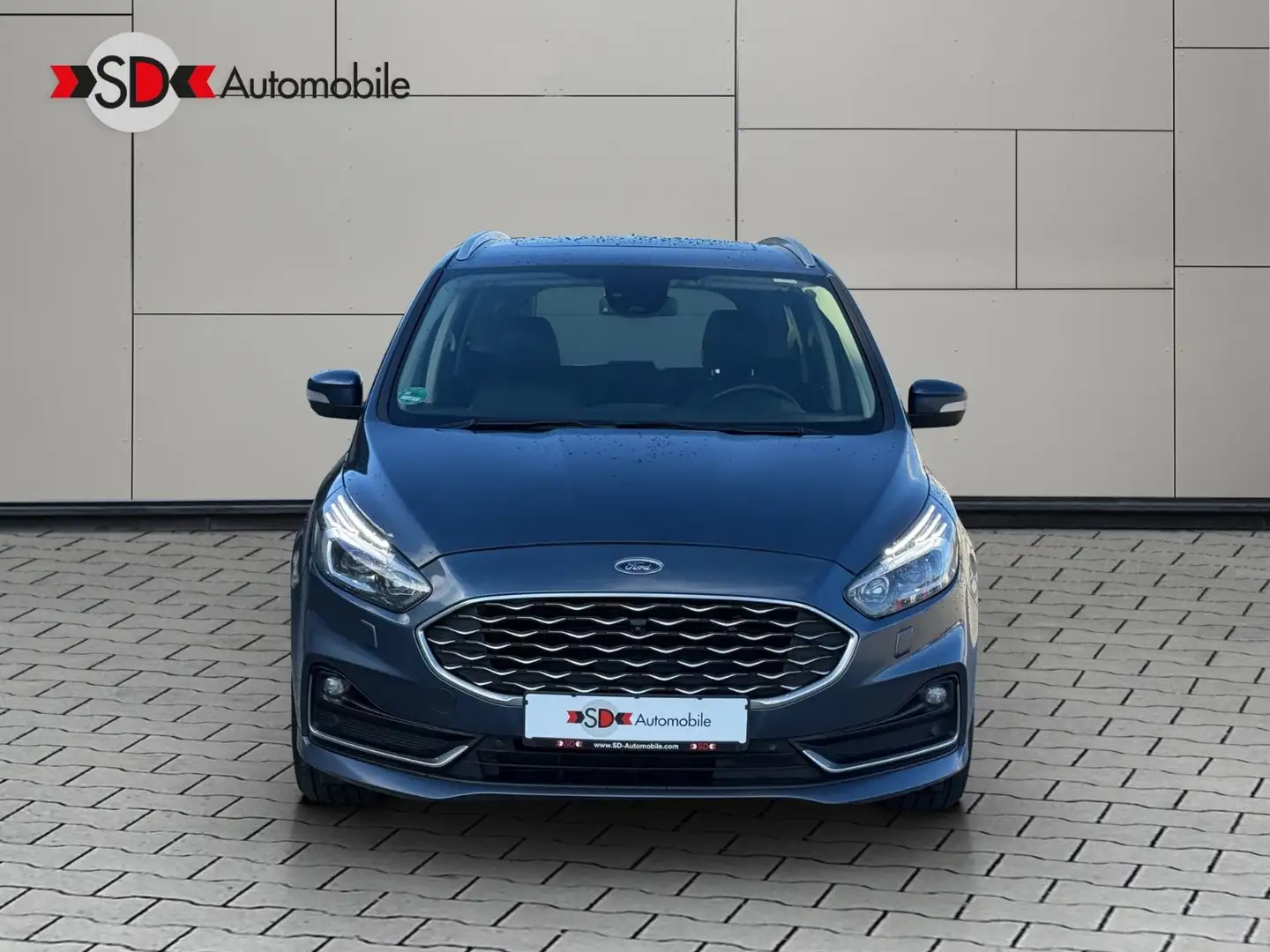 Ford Galaxy 2.0 Vignale Pano LED BLIS Leder Titanium Albastru - 1