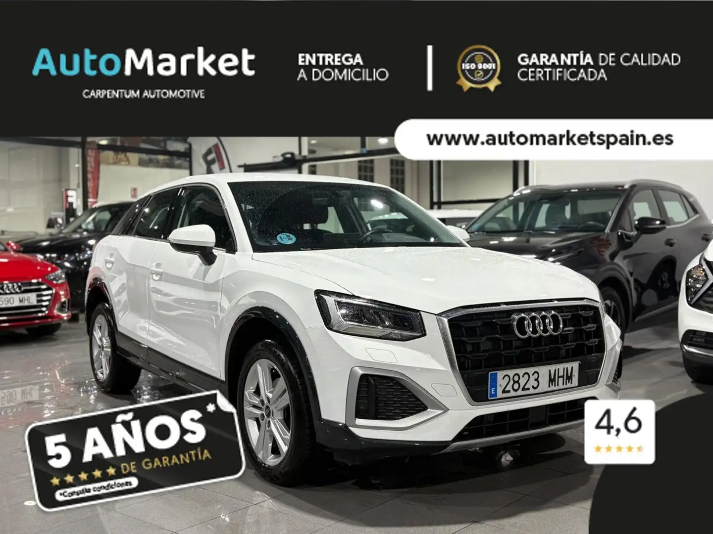 Audi Q2 1.6TDI Advanced 85kW Blanc - 1