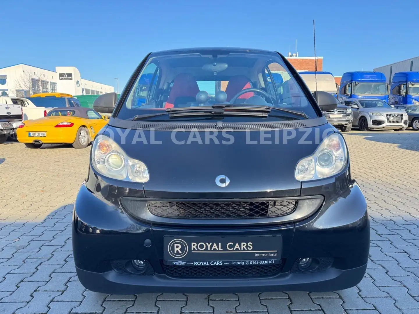 smart forTwo coupe|Speed Anzeige|Klima|Pano|TÜV&AU NEU Schwarz - 2