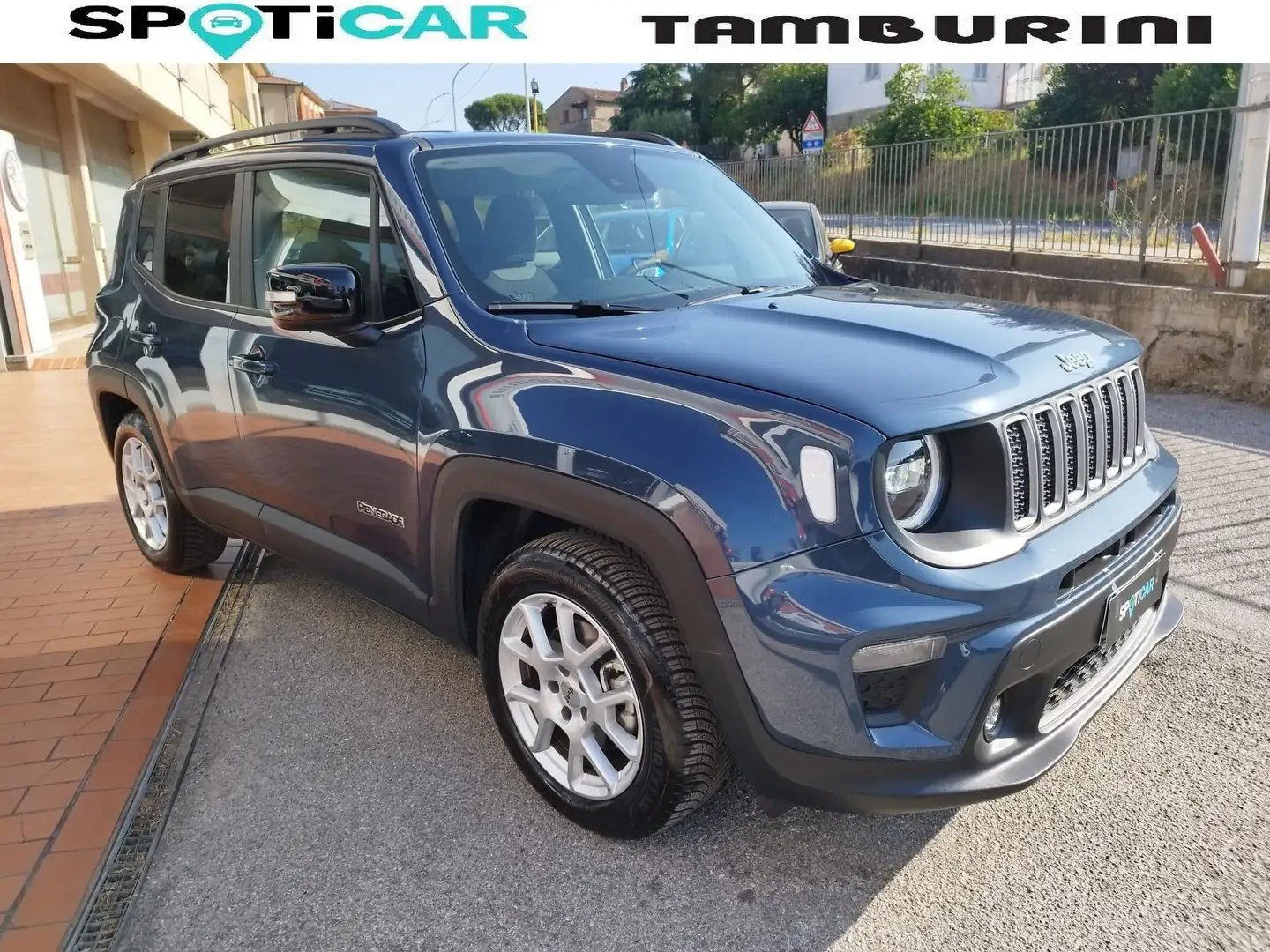 Jeep Renegade 1.5 Turbo T4 MHEV Limited Bleu - 1