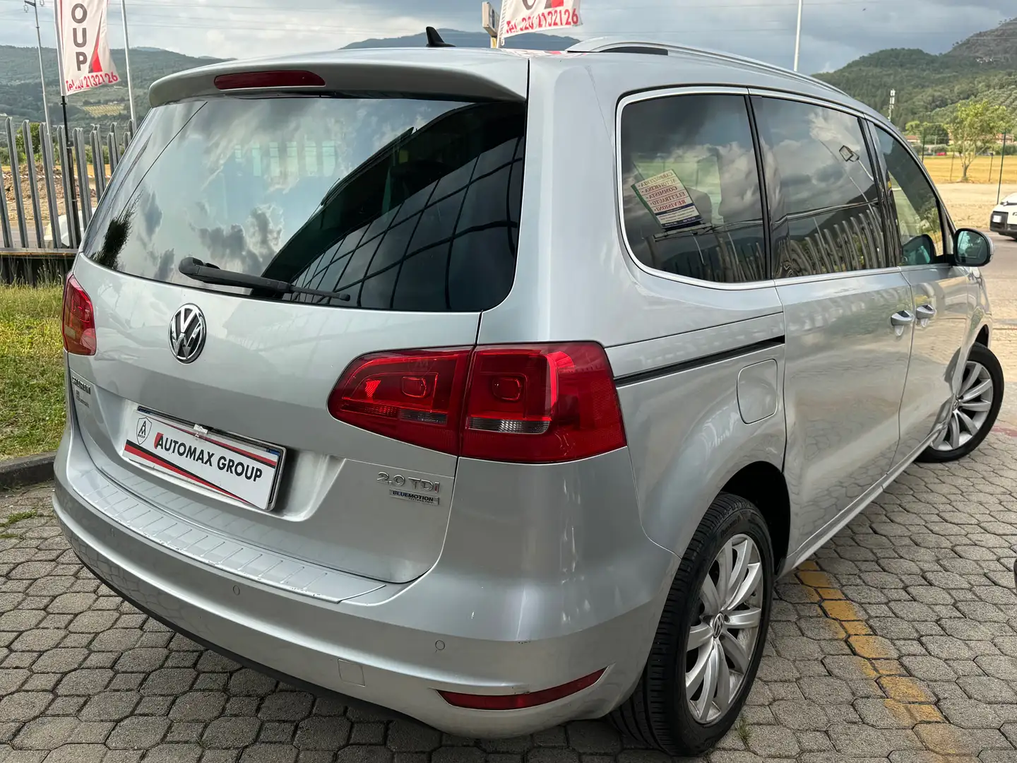 Volkswagen Sharan 2.0 tdi 170cv Dsg Argento - 2
