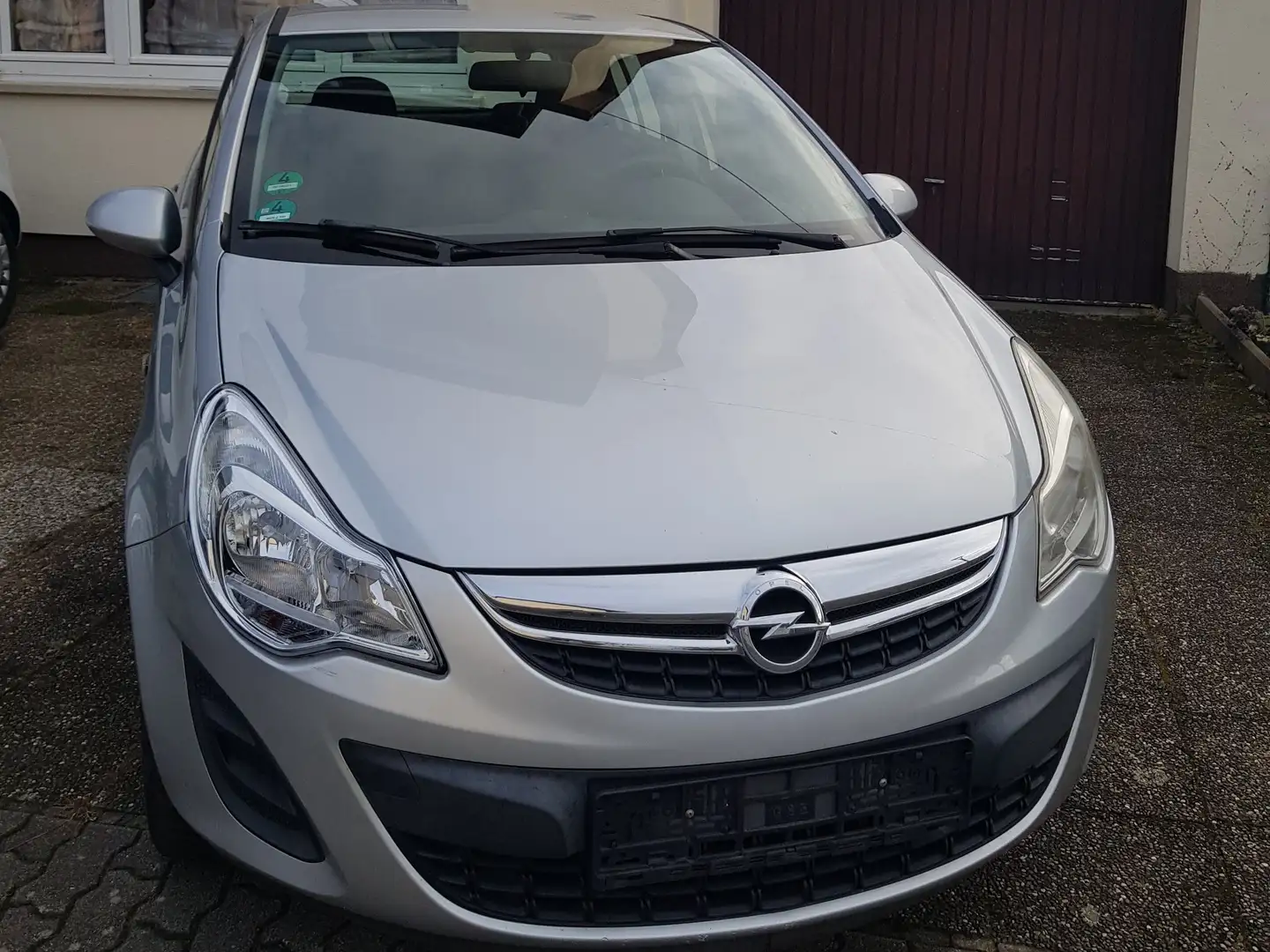 Opel Corsa 1.2 16V (ecoFLEX) Selection, Klima Zilver - 1