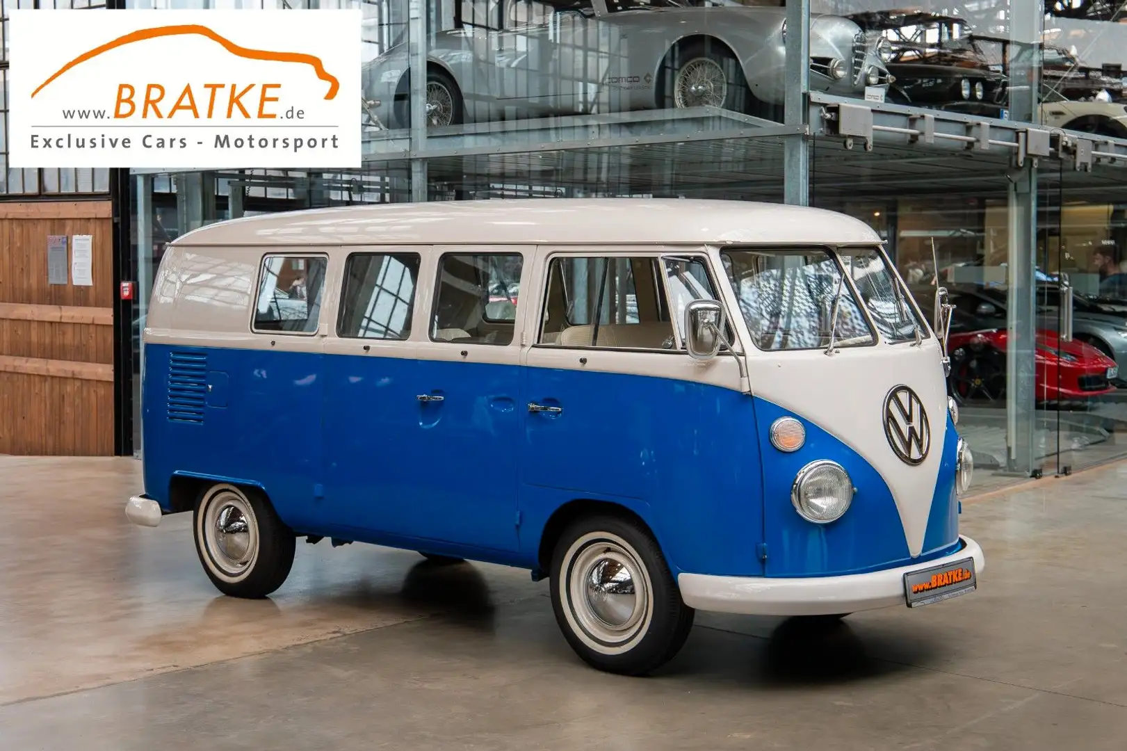 Volkswagen T1 Fensterbus 9-Sitzer deutsch restauriert Niebieski - 1