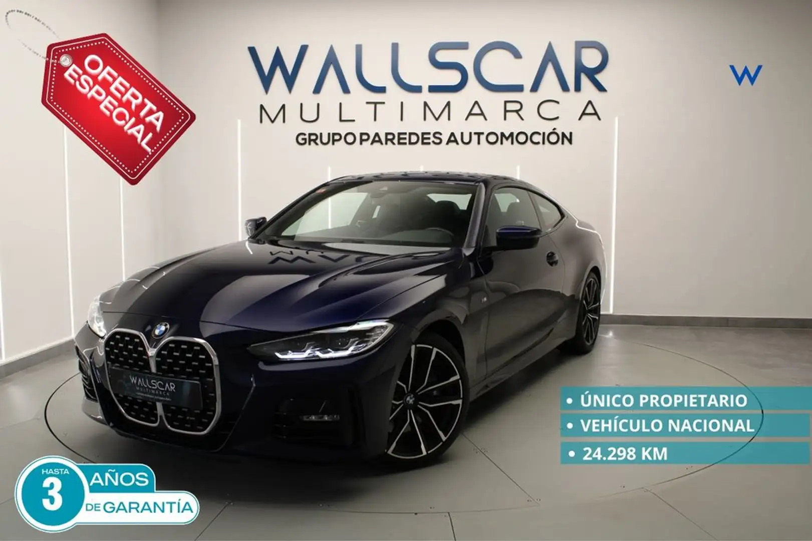 BMW 430 430i Bleu - 1