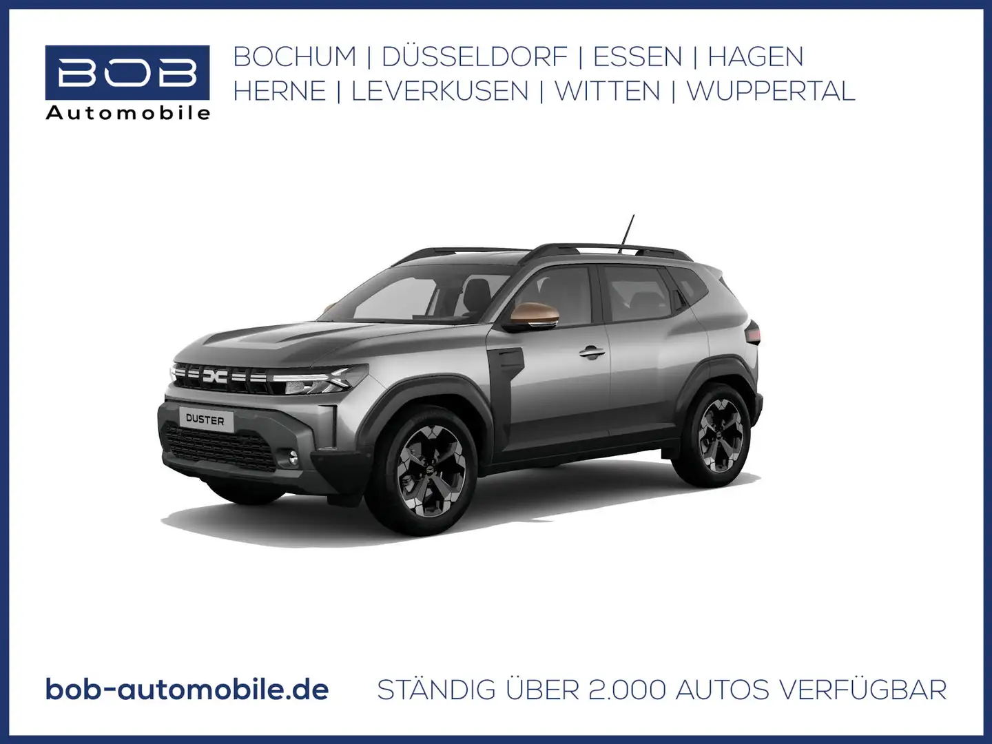 Dacia Duster Extreme+ hybrid 155 NAVI SHZ PDC KLIMA BT Gris - 1