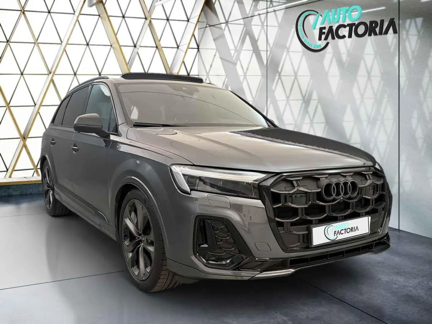 Audi Q7 -28% 50 TDI BVA 286cv 4x4 Sport 7PL+T.PANO+GPS+Opts Gris - 2