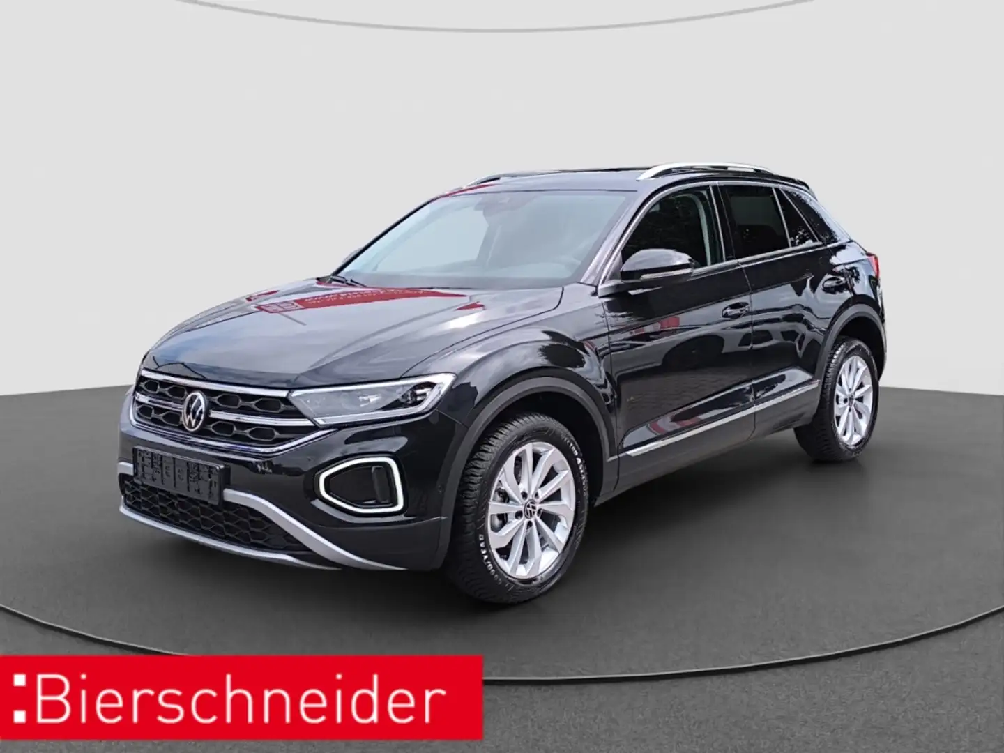 Volkswagen T-Roc 1.5 TSI DSG Style AHK ACC LED NAVI Negro - 1