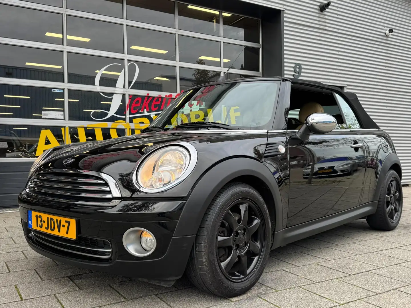 MINI Cooper Cabrio Mini 1.6- 16V Chili Cabriolet I Airco I Leer I PDC Negro - 2