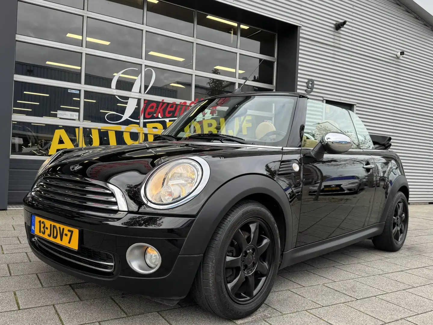 MINI Cooper Cabrio Mini 1.6- 16V Chili Cabriolet I Airco I Leer I PDC Negro - 1