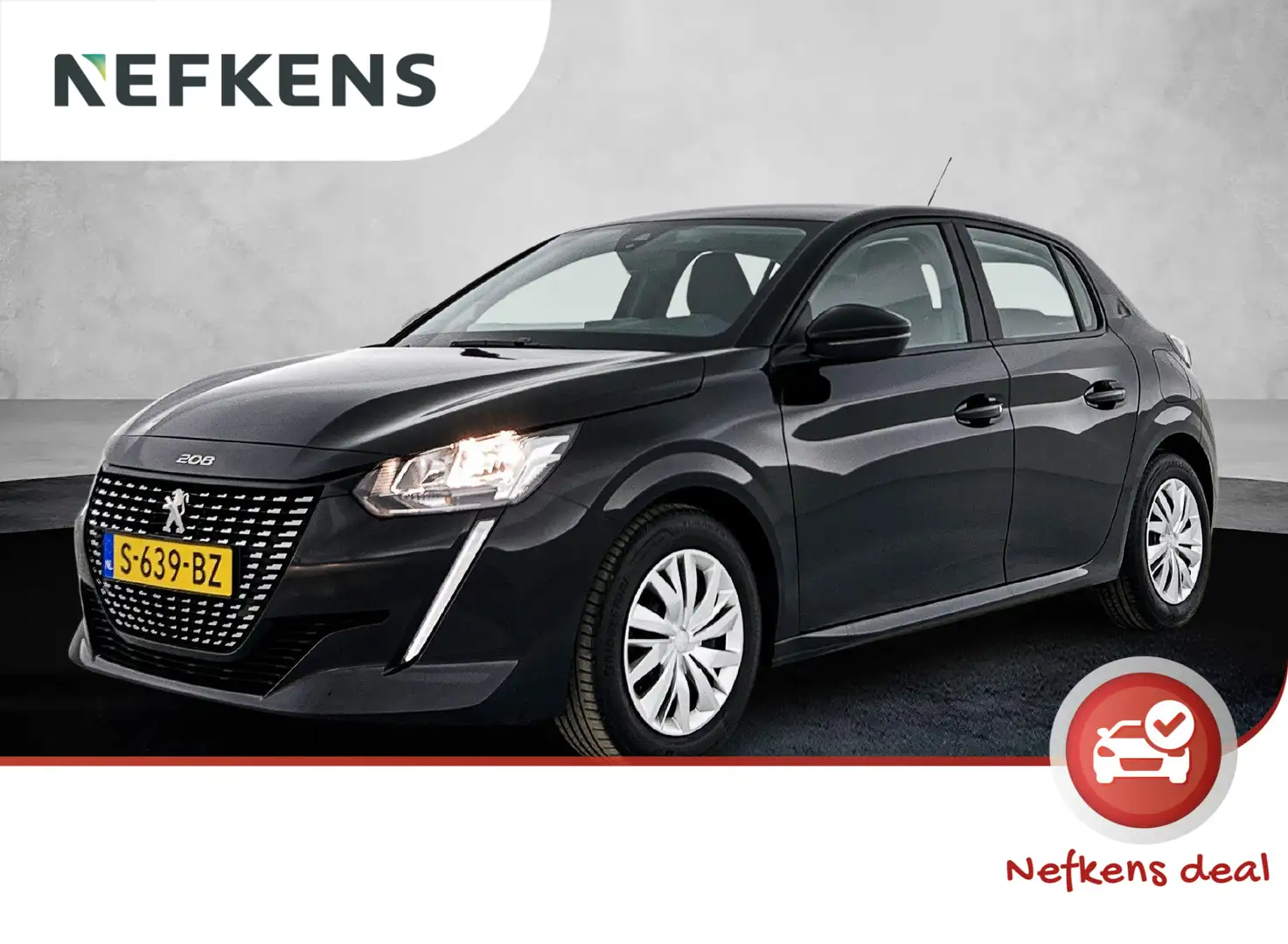 Peugeot 208 Active 75 pk | Navigatie via Apple Carplay/Android Noir - 1