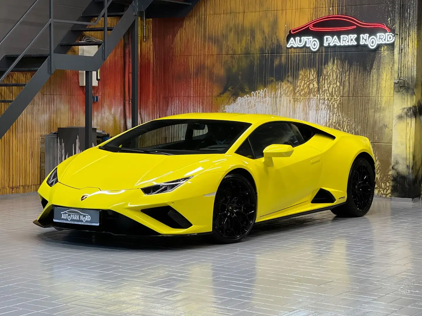 Lamborghini Huracán EVO RWD AKRAPOVIC~KAMERA~SENSONUM~LIFT Jaune - 1
