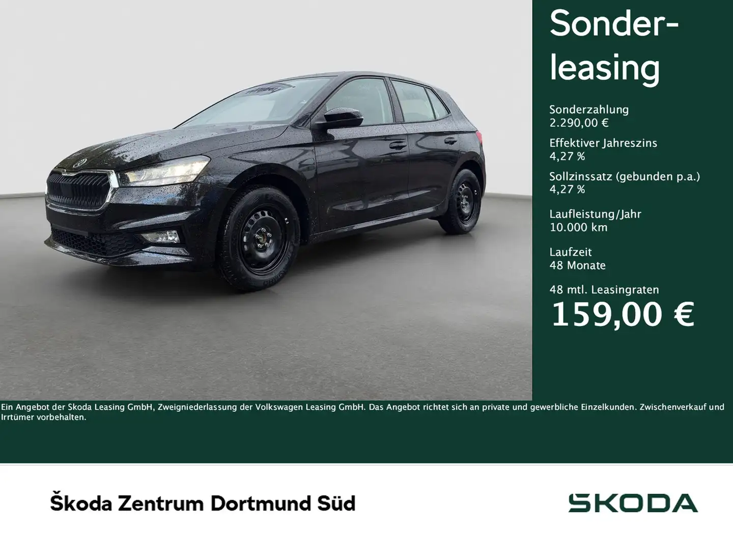 Skoda Fabia 1.0 Selection SHZ CarPlay CLIMATRONIC Noir - 1