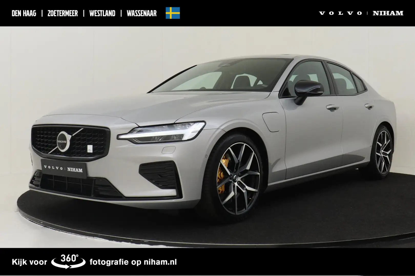Volvo S60 T8 AWD POLESTAR ENGINEERED -PANO.DAK|360°CAM|BOWER Zilver - 1