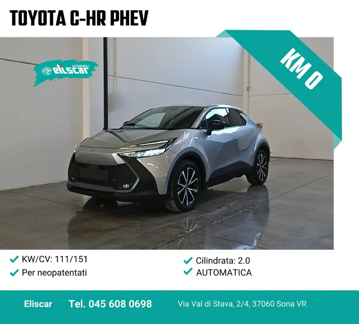 Toyota C-HR 2.0 PHEV Trend Silber - 1