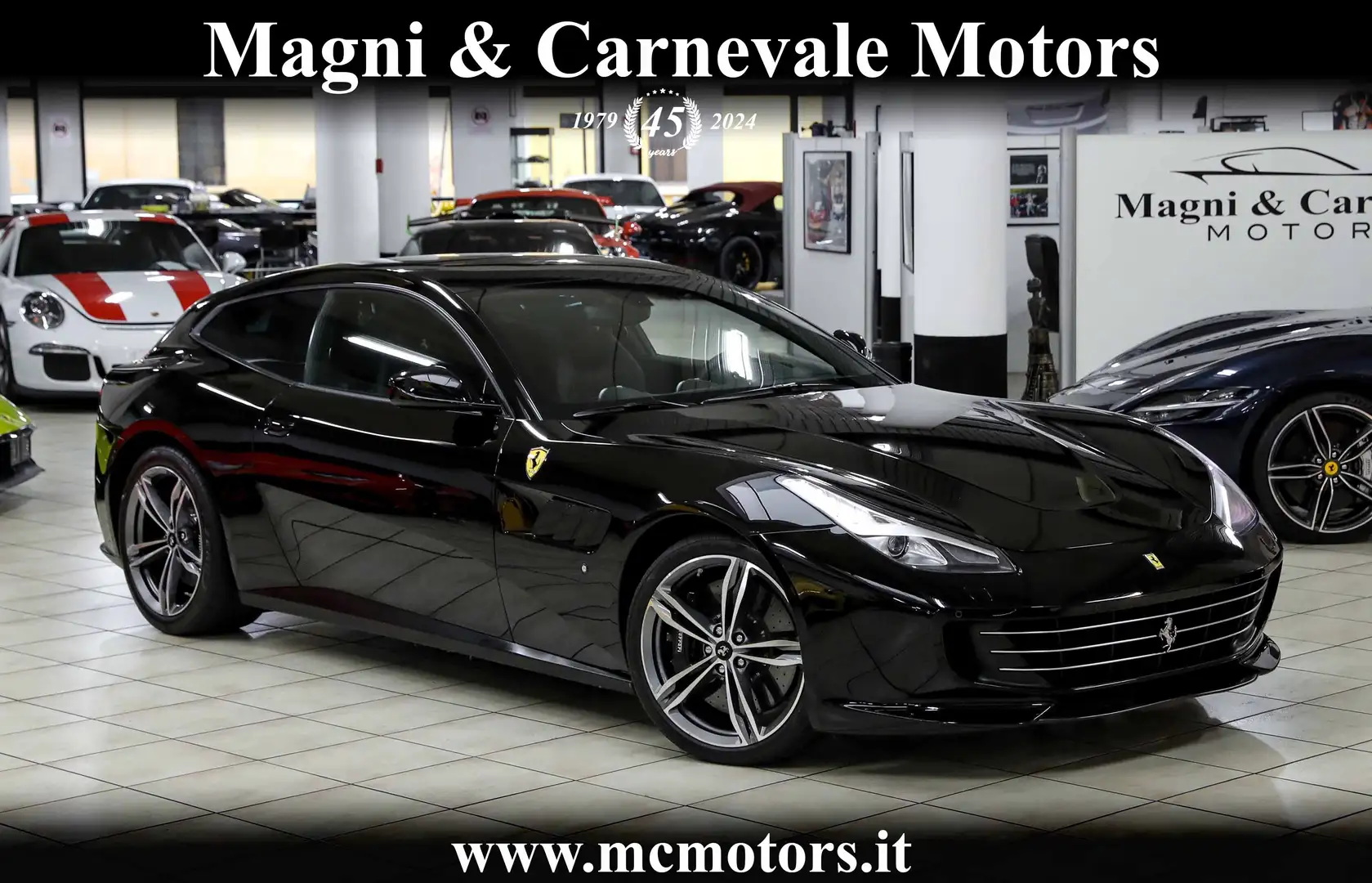 Ferrari GTC4 Lusso 1 OWNER|PANORAMA ROOF|LIFT SYSTEM|DISPLAY PASS| Nero - 1