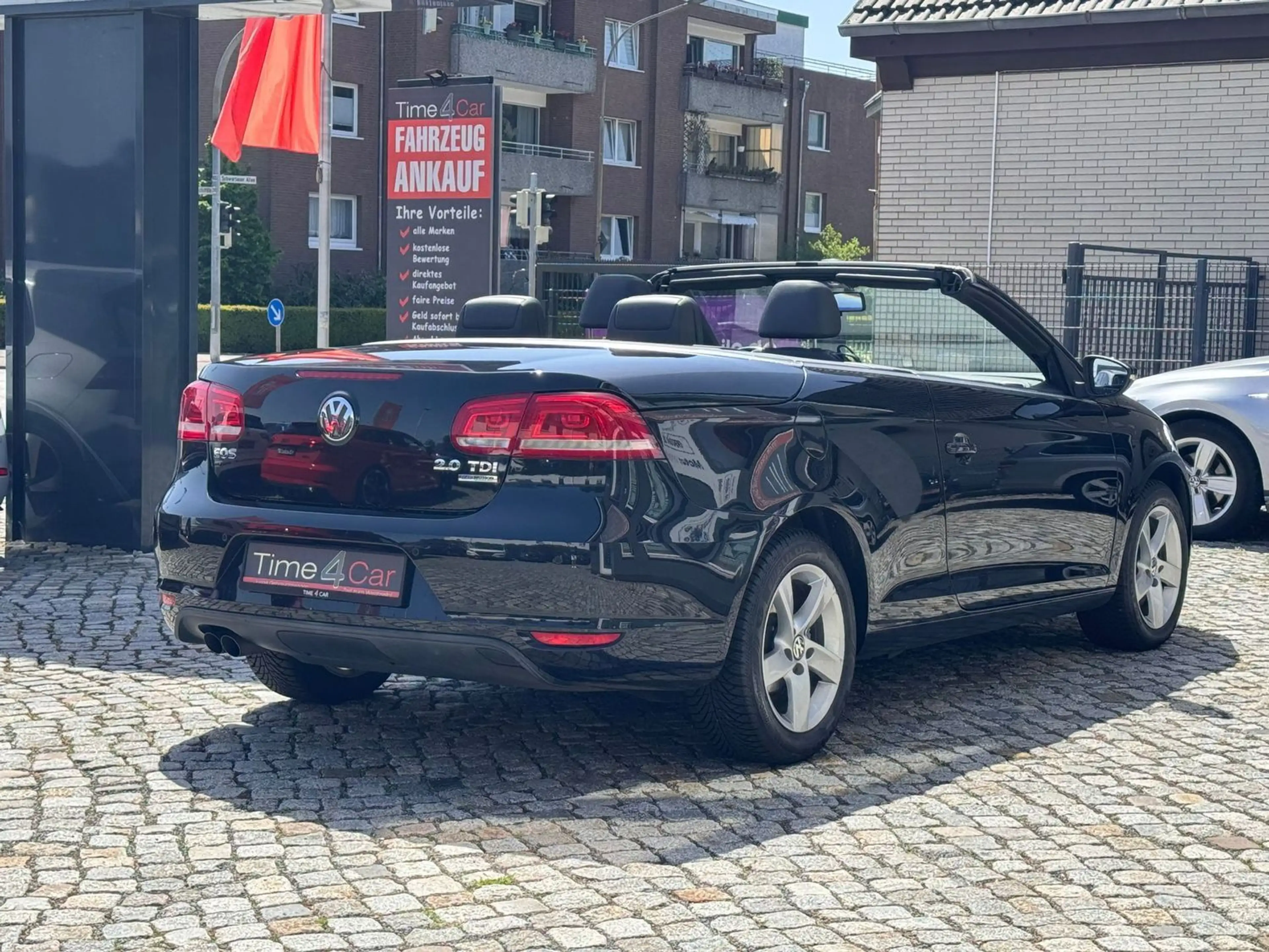 Volkswagen Eos 2.0 TDI Leder SHZ Klima AHK 1.Hand — photo 11