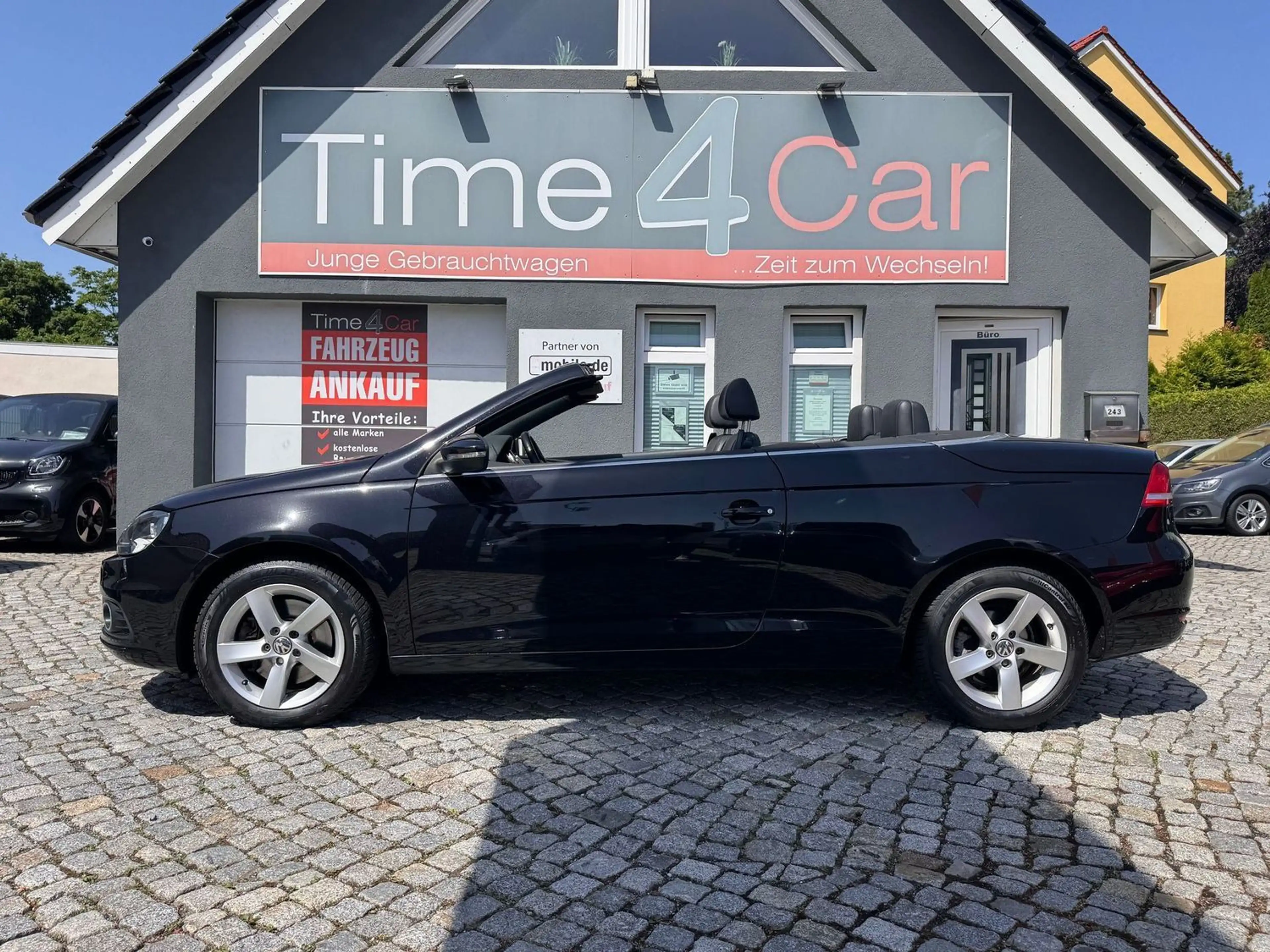 Volkswagen Eos 2.0 TDI Leder SHZ Klima AHK 1.Hand — photo 5
