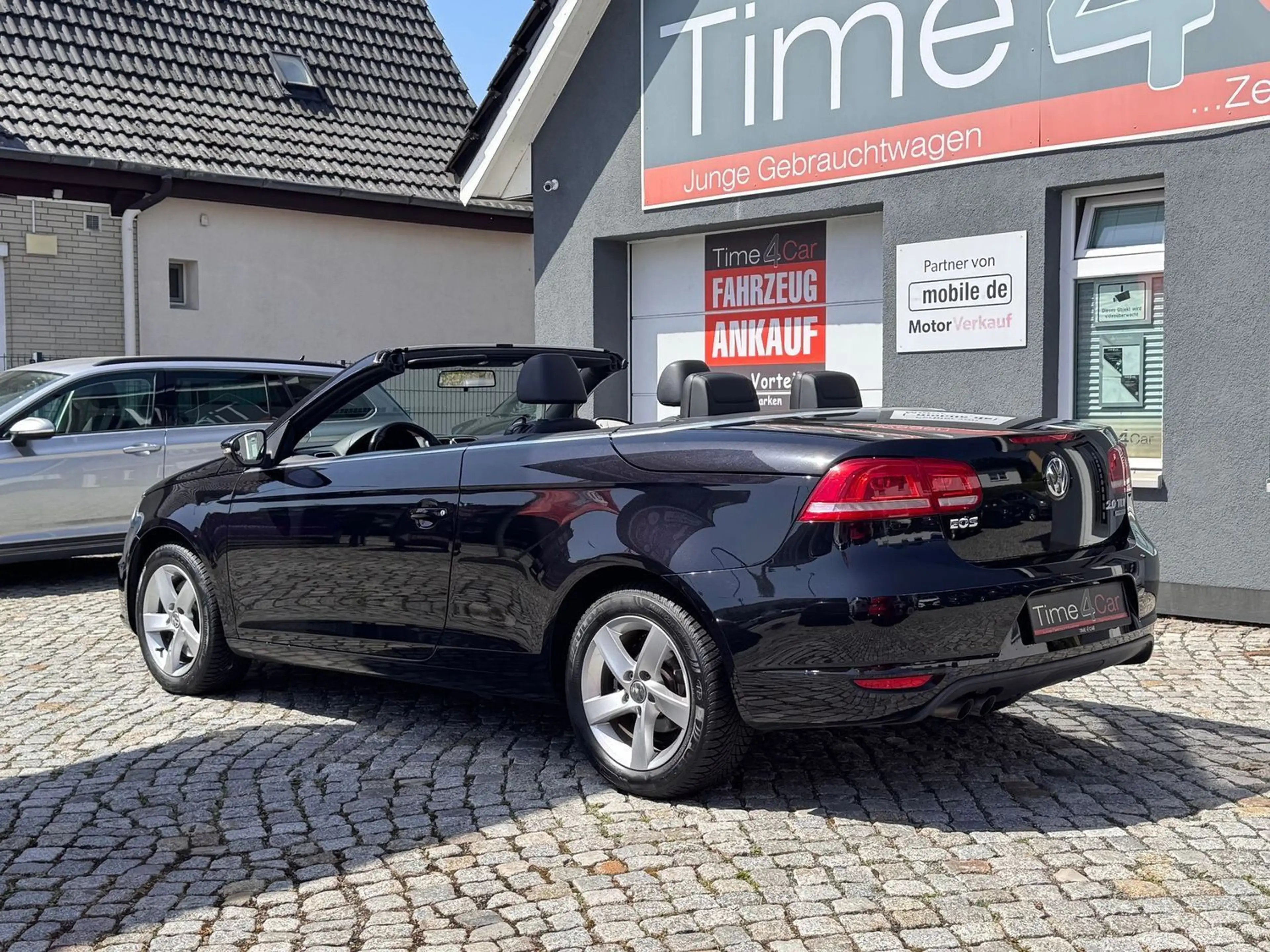 Volkswagen Eos 2.0 TDI Leder SHZ Klima AHK 1.Hand — photo 7