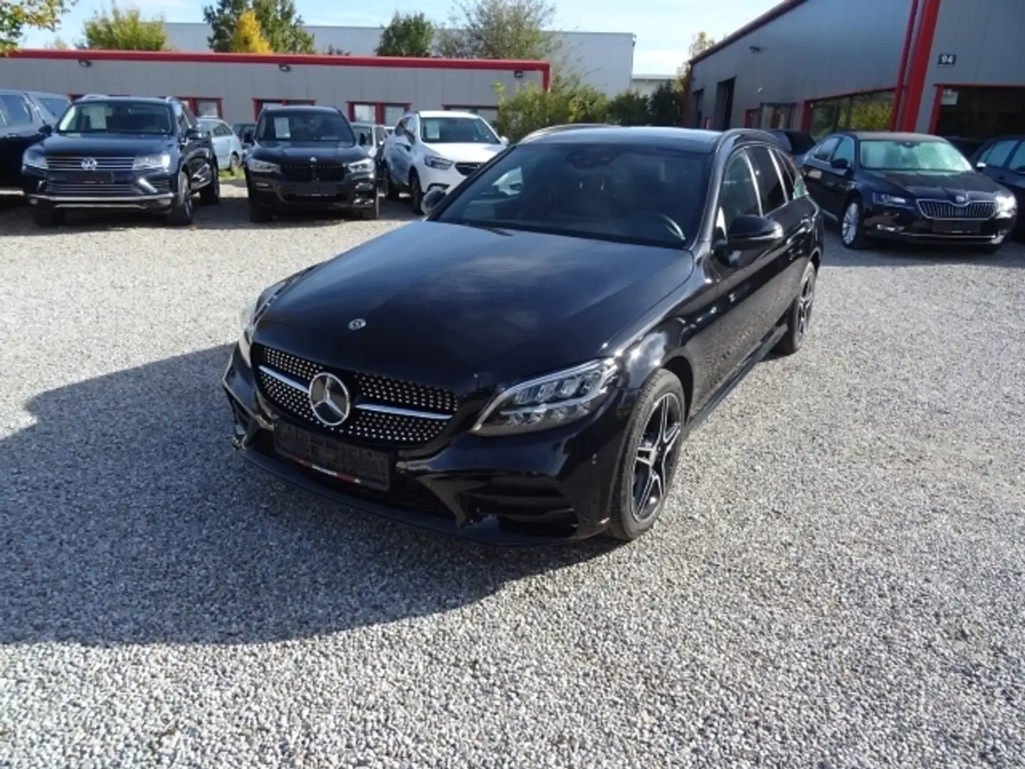 Mercedes-Benz C 200 T-Modell T EU6d- AMG Spo rtpaket AHK Navi Schwarz - 1