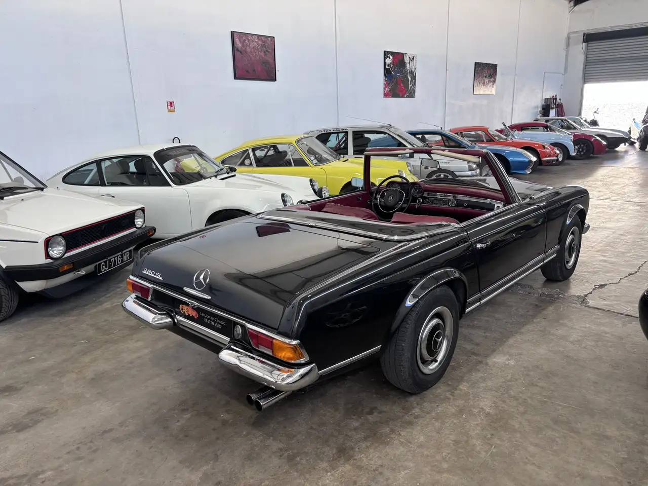 Mercedes-Benz SL 280 2 Hand Francaise, foto 12