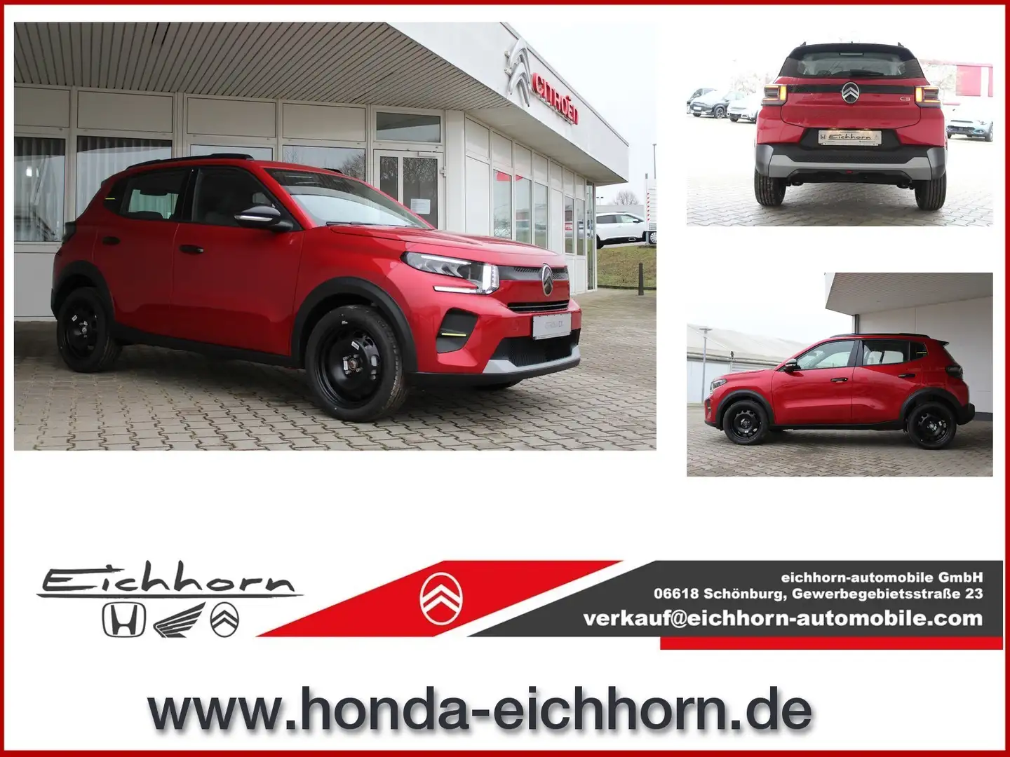 Citroen C3 Turbo YOU Plus Paket Rot - 1