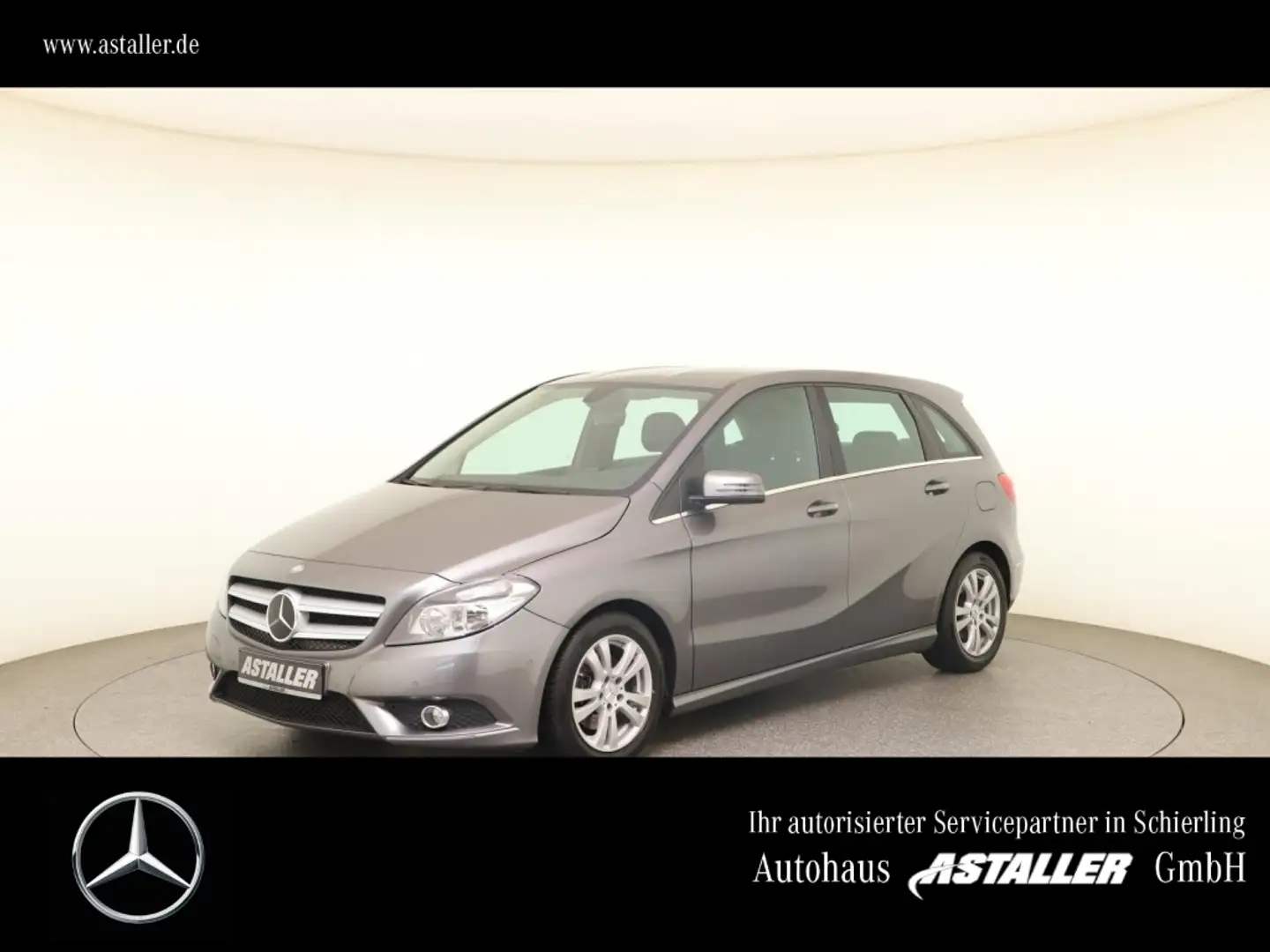 Mercedes-Benz B 200 Sport-Paket+Laderaump+Navi+Alu+SHZ+Tempom. Grau - 1