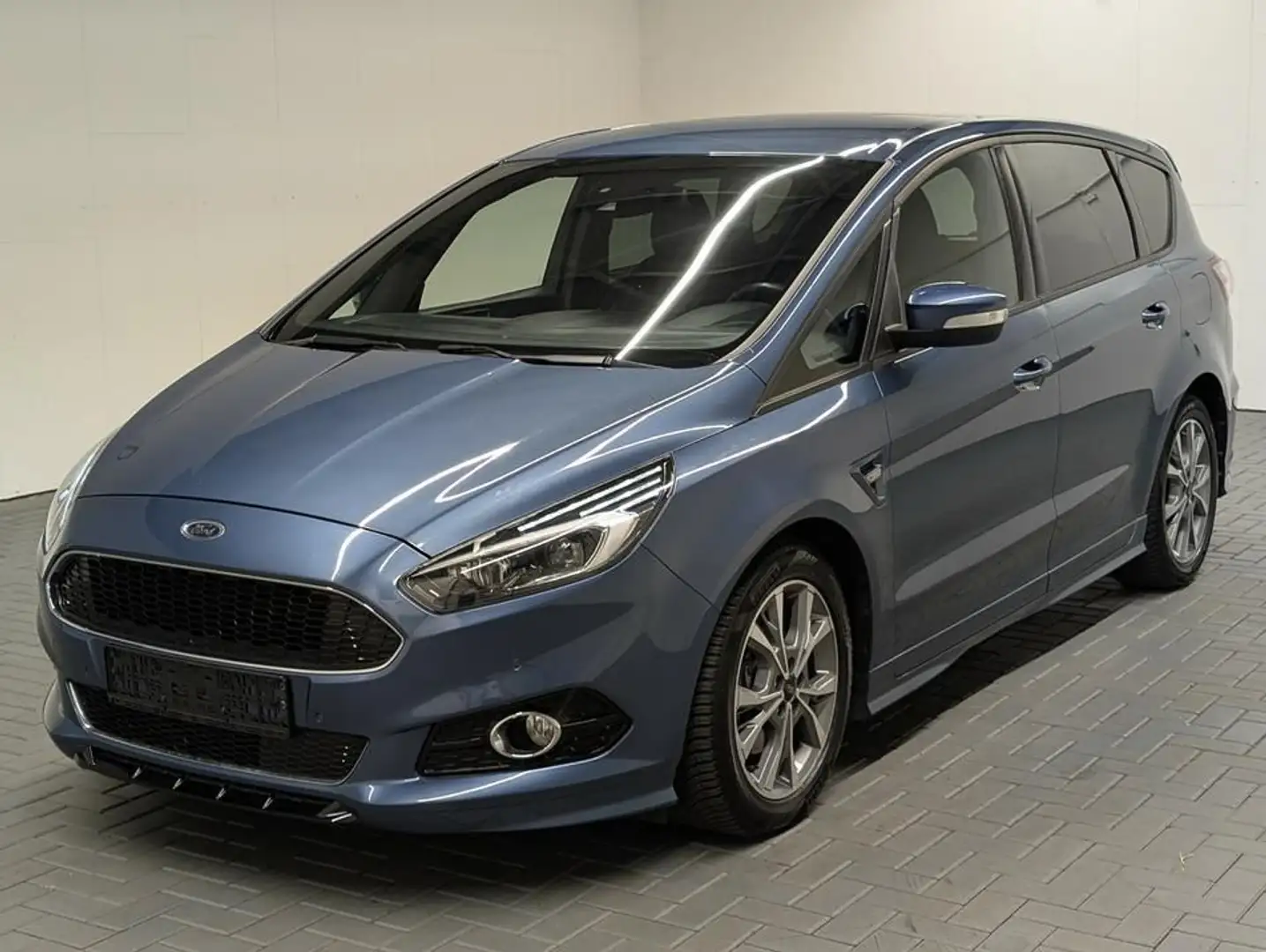 Ford S-Max ST-Line LED/Navi/AHK/SHZ/Kam/Tempom./18"LM Blau - 1