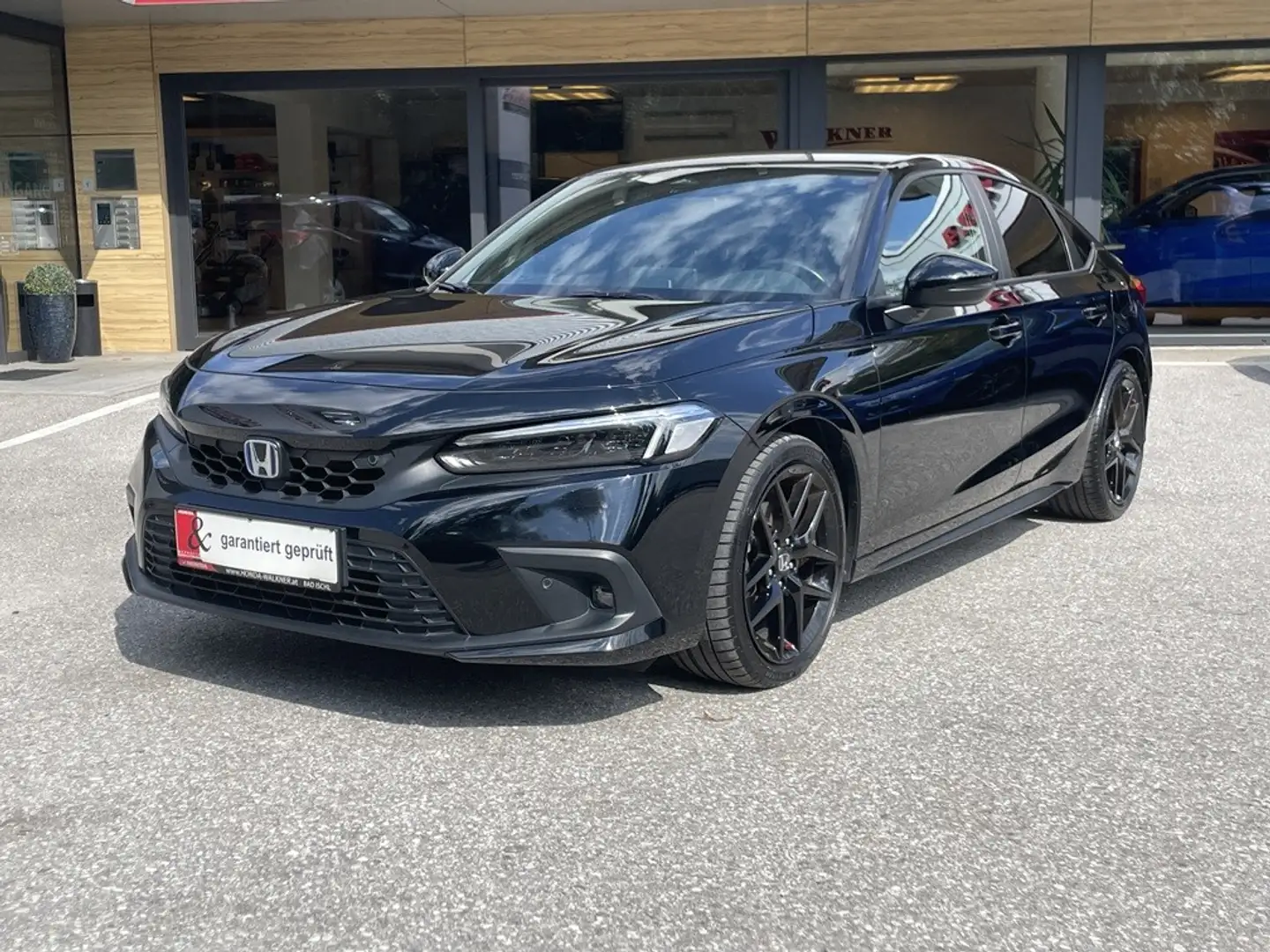 Honda Civic 2.0 i-MMD Hybrid Sport e-CVT Aut. Black - 1