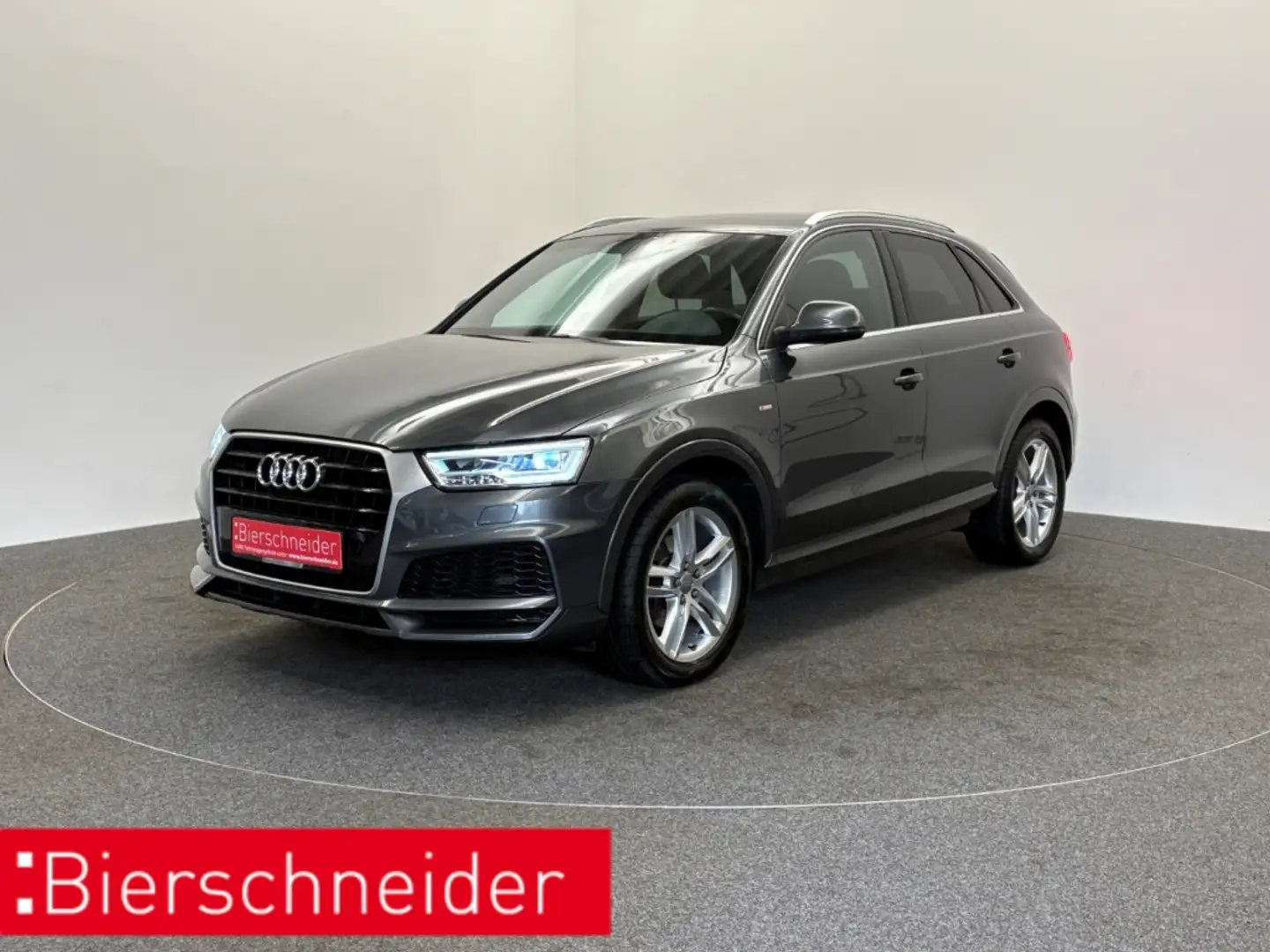 Audi Q3 1.4 TFSI 2x S line LED S-SITZE BOSE AHK NAVI 18 GR Grau - 1