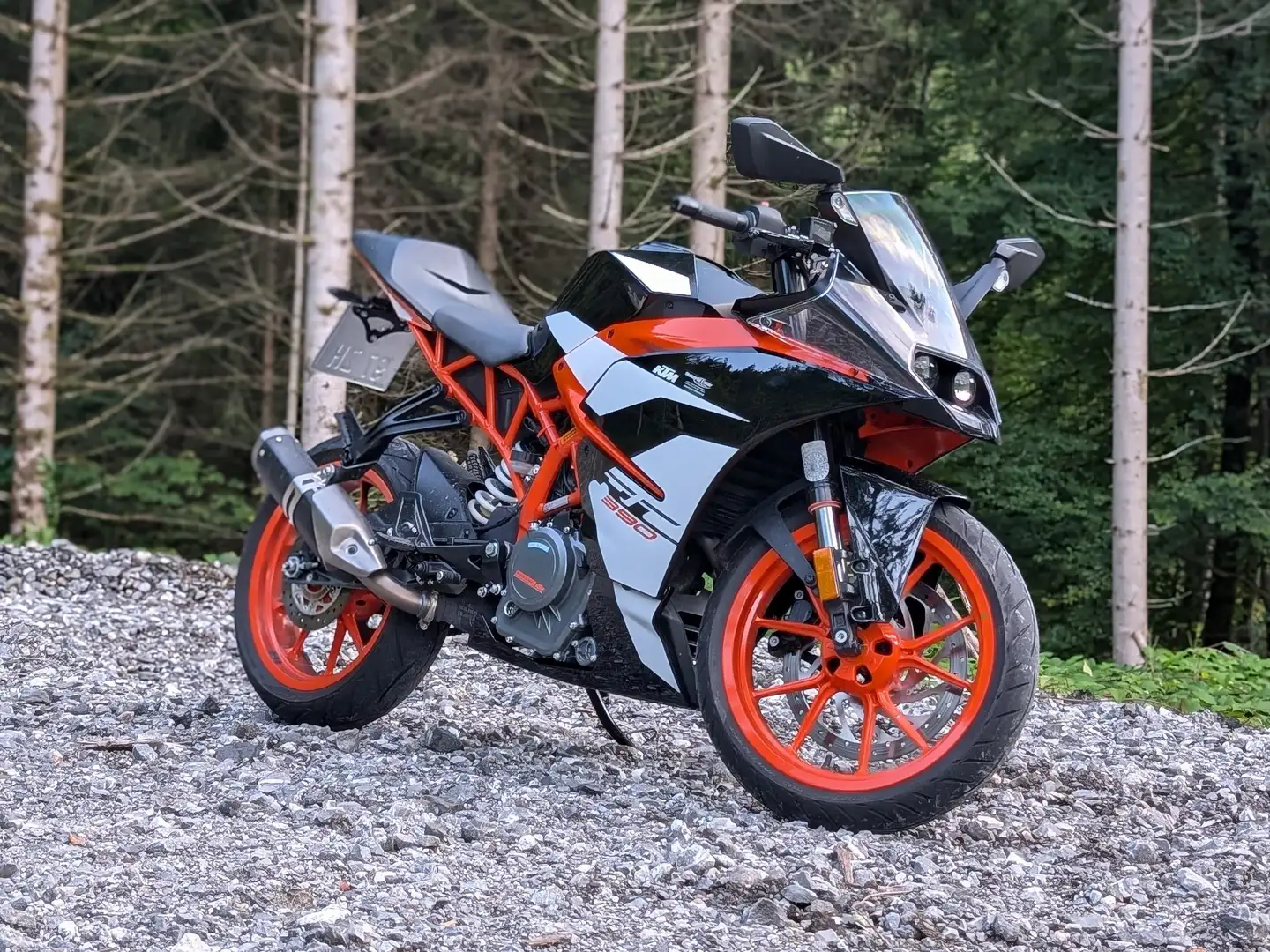KTM RC 390 Czarny - 1