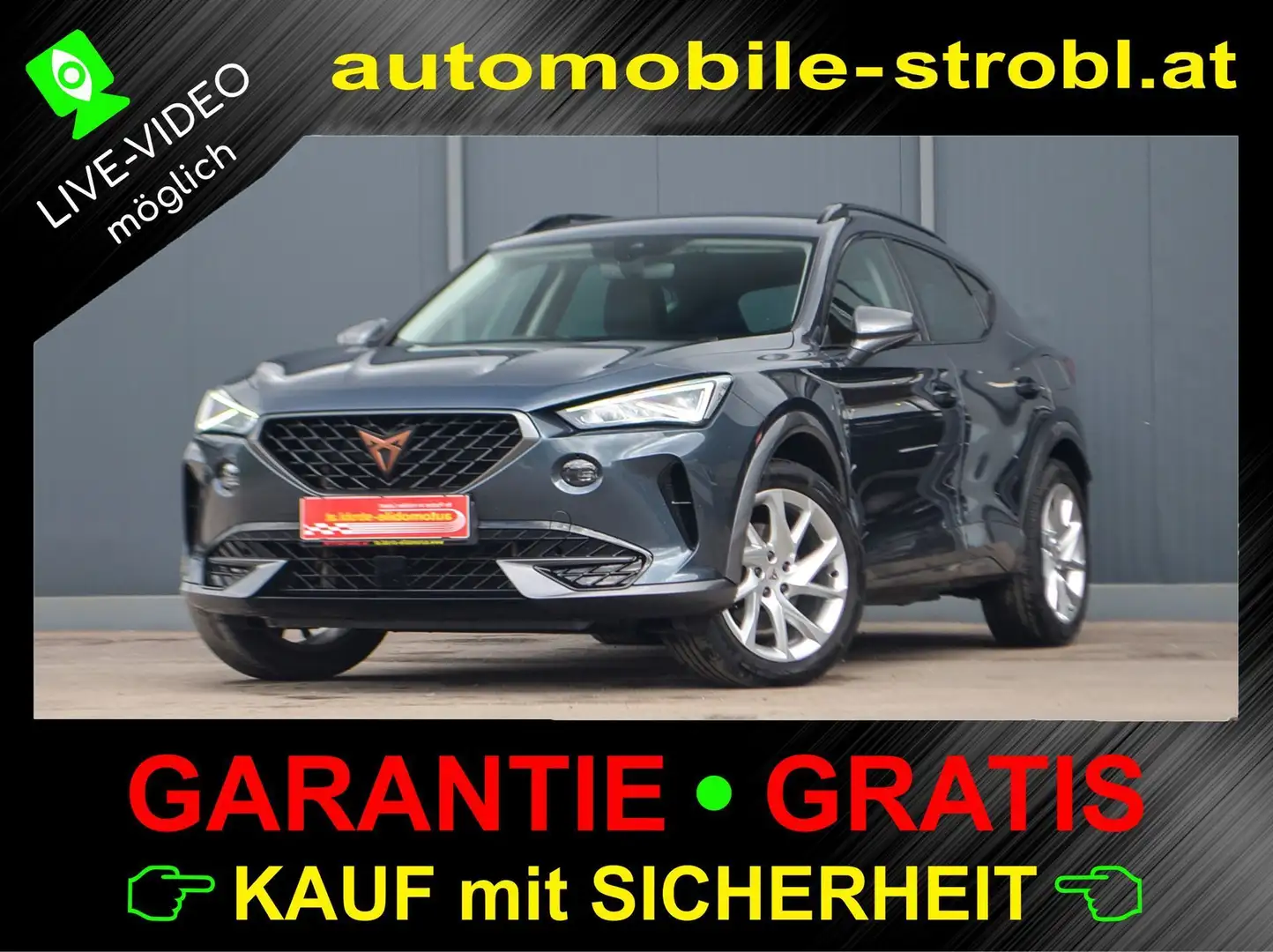 CUPRA Formentor 1.4 e-HYBRID GARANTIE LED VirtC Gris - 1