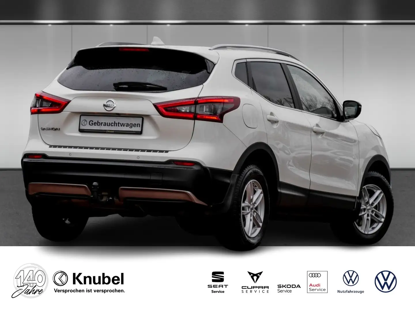 Nissan Qashqai Tekna 4x4 LED Navi Bose Keyless ACC 360° Weiß - 2
