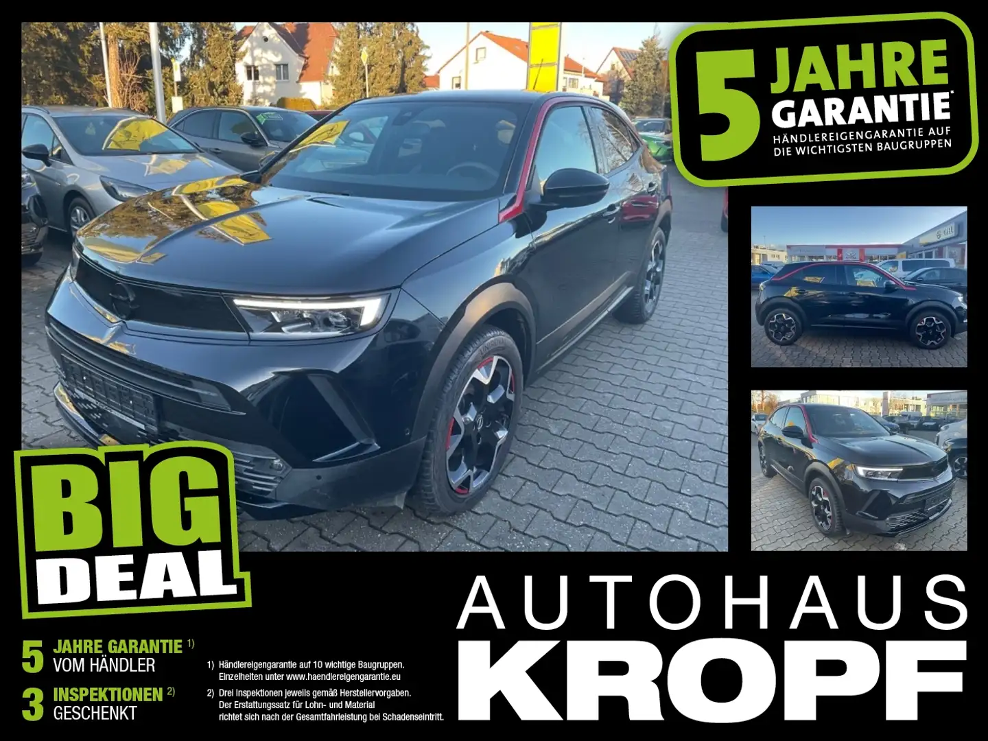 Opel Mokka 1.2 Turbo **FLA SpurW DynLi LM KAM** Noir - 1
