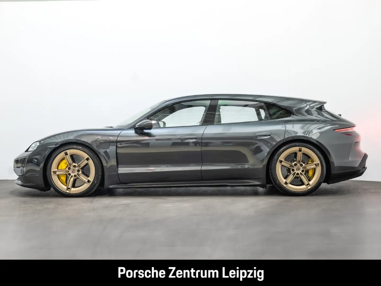 Porsche Taycan Turbo S Sport Turismo Burmester Sunshine Clubleder Grau - 2