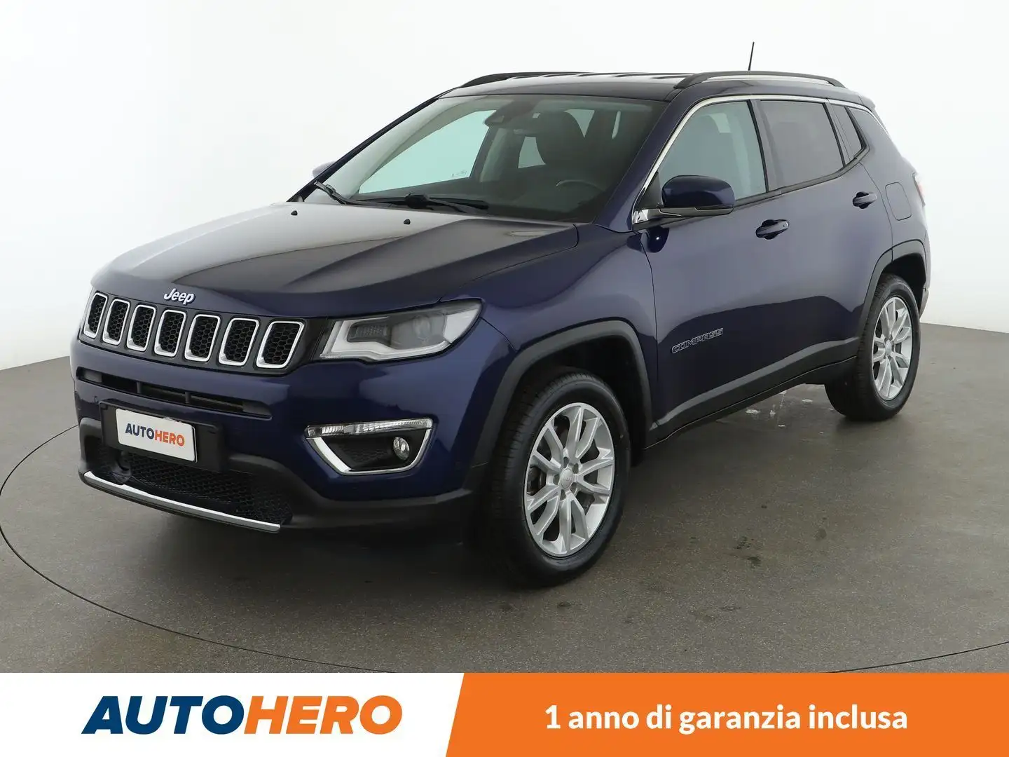 Jeep Compass 1.3 T4 4xe Plug-in Hybrid Limited AT6 PHEV Bleu - 1
