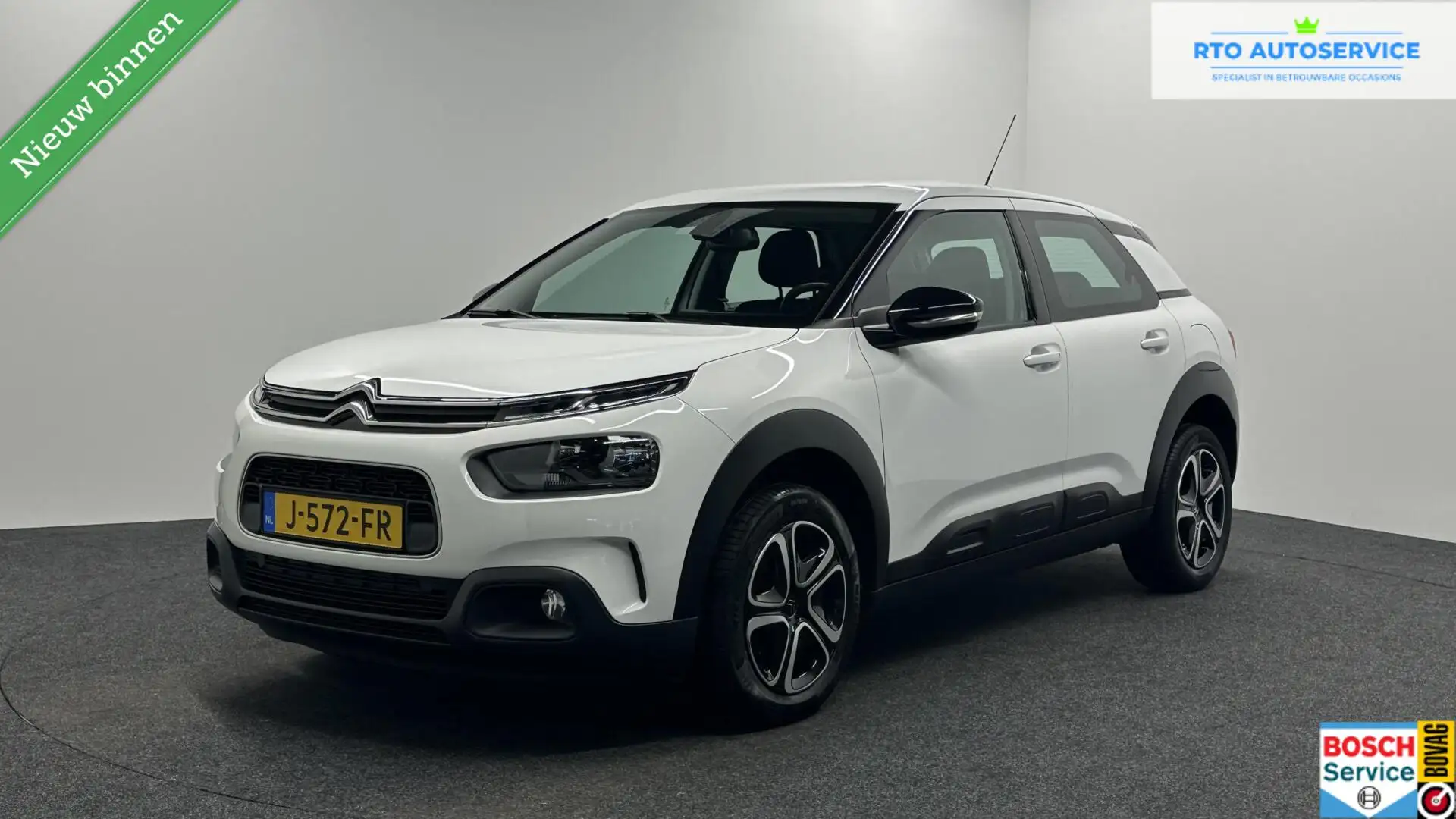 Citroen C4 Cactus 1.2 PureTech Feel CARPLAY CRUISE NAVIGATIE ECC. Wit - 1