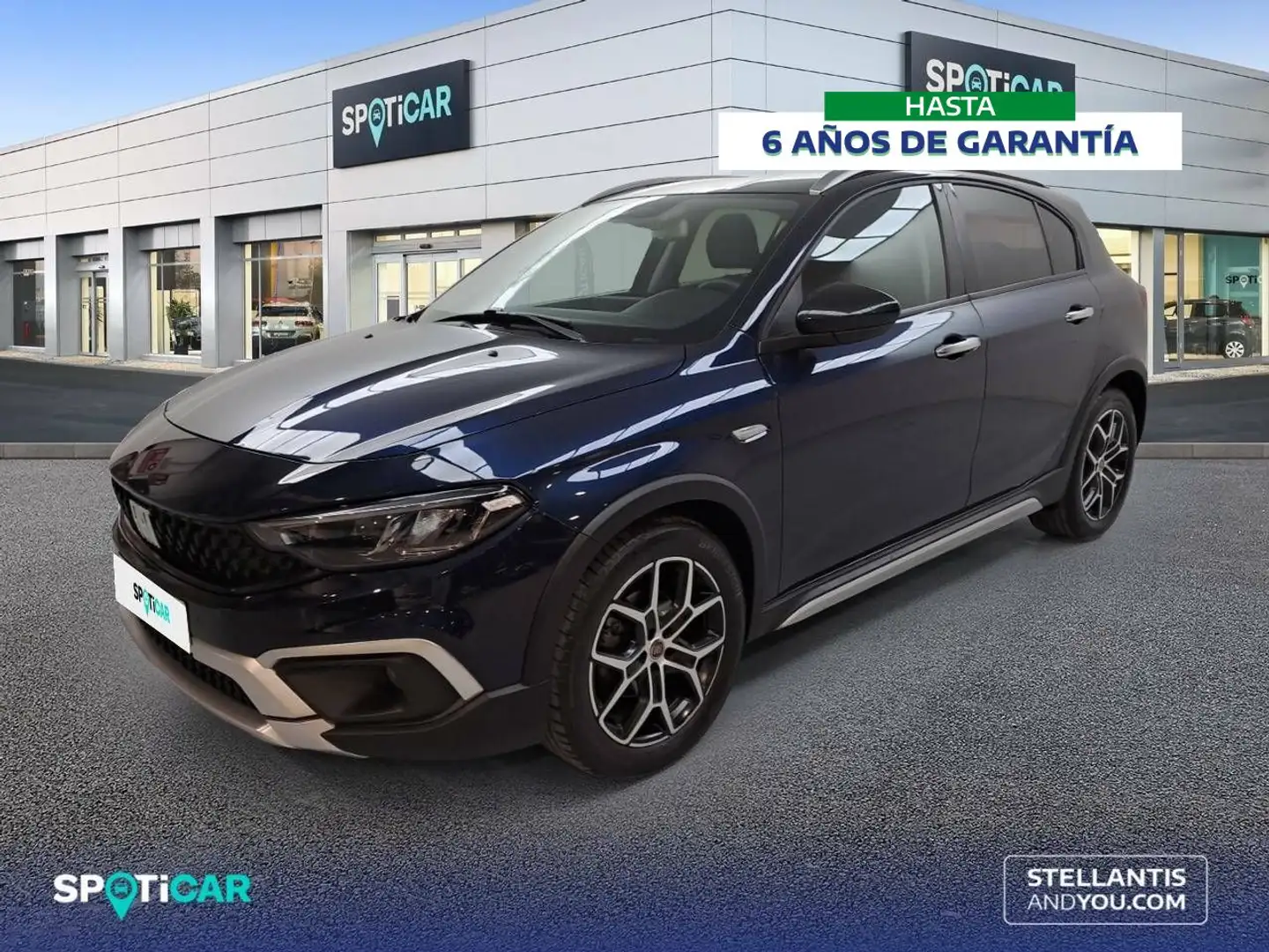 Fiat Tipo 1.0 GSE Cross Azul - 1