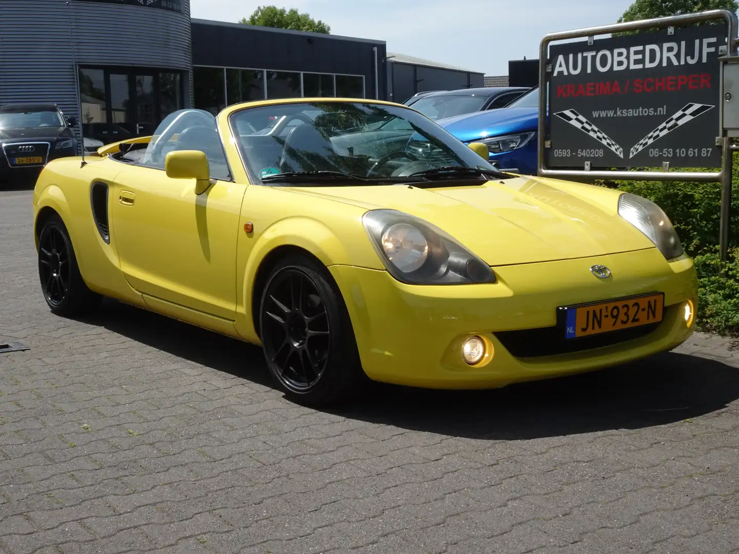 Toyota MR 2 1.8-16v VVT-i incl.hard top!! Galben - 1