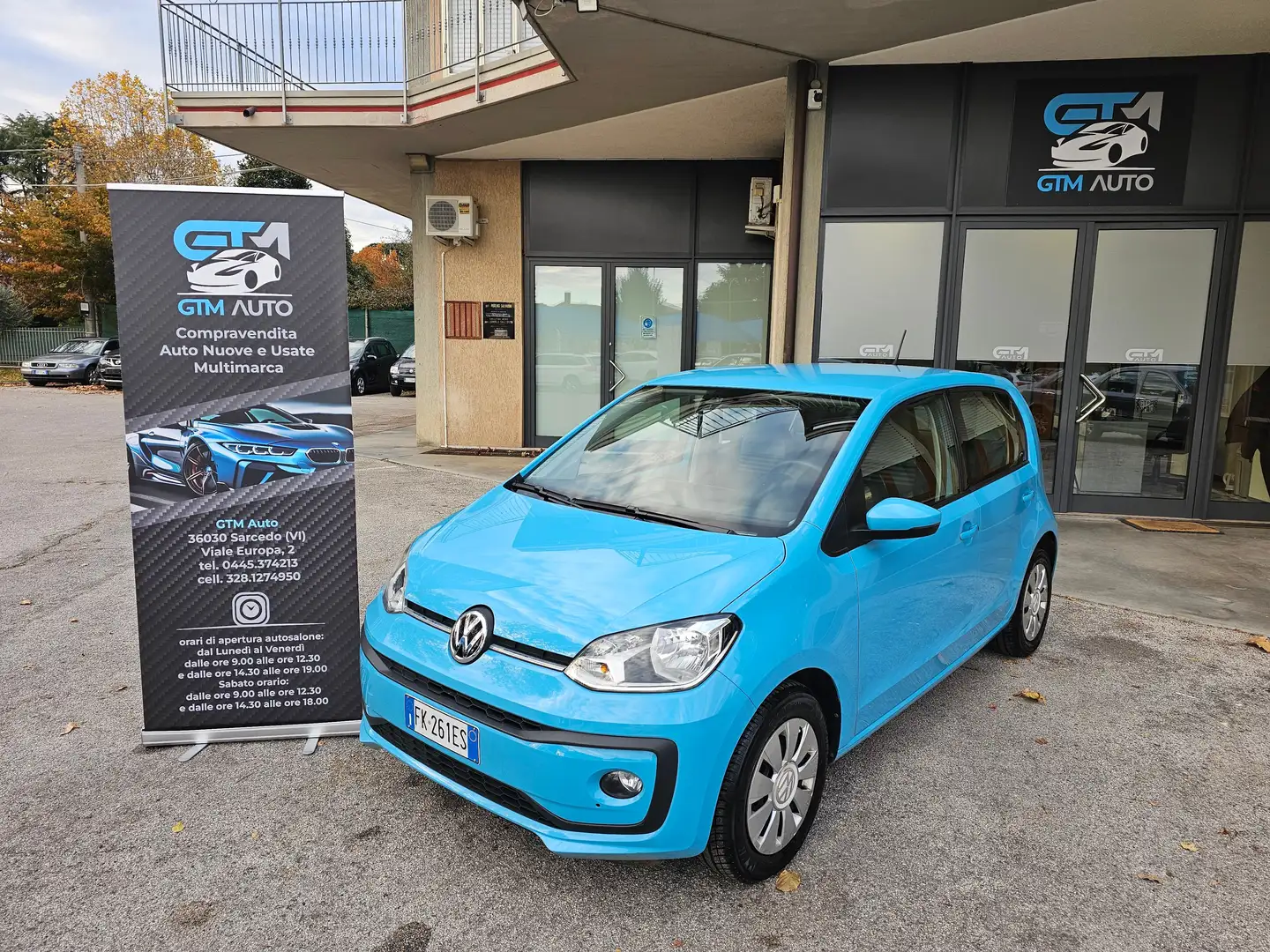 Volkswagen up! up! 3p 1.0 Move 60cv Bleu - 1