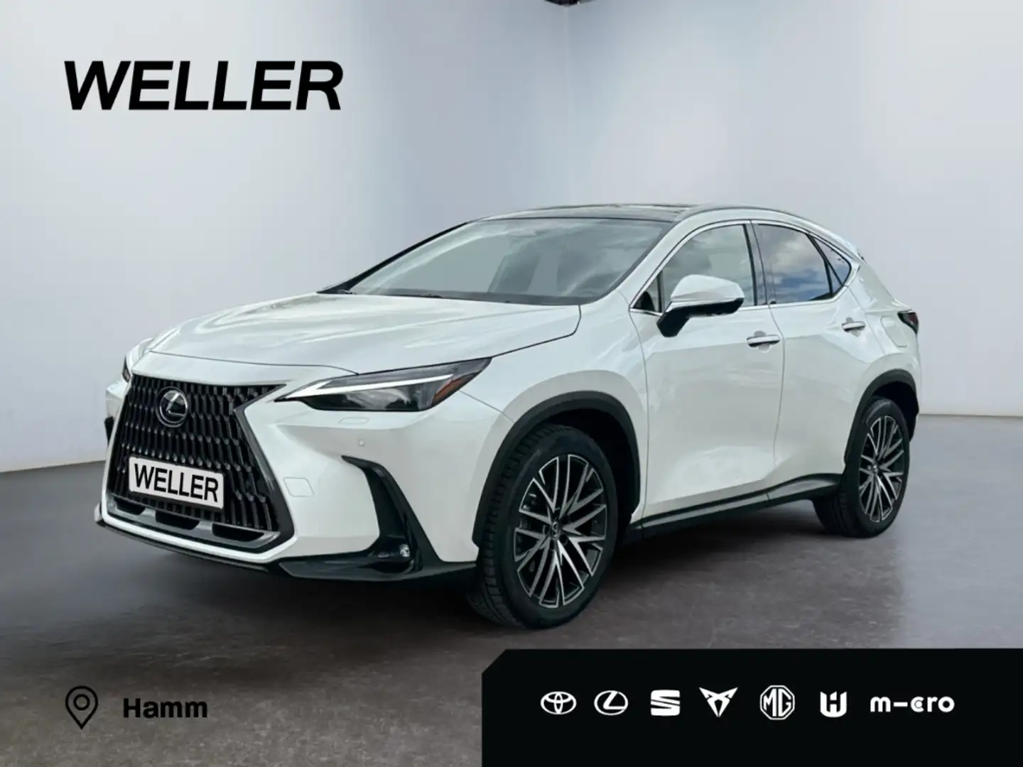 Lexus NX 350h E-FOUR Luxury Line *HUD*Pano*360*4x SHZ* Weiß - 1