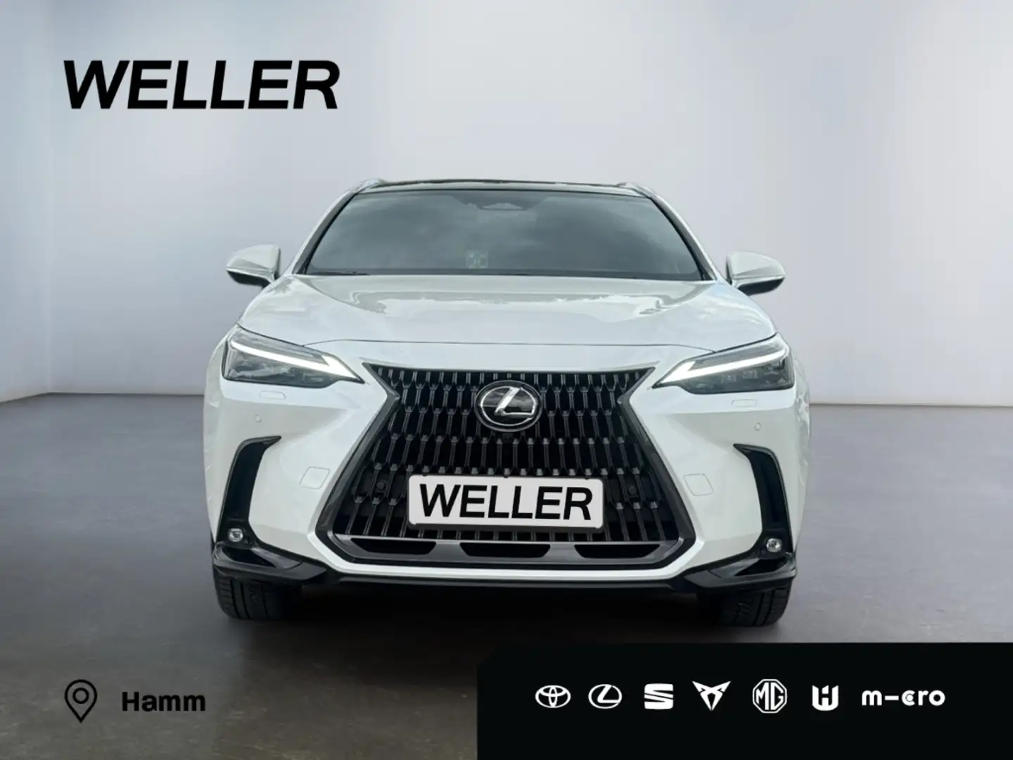 Lexus NX 350h E-FOUR Luxury Line *HUD*Pano*360*4x SHZ* Weiß - 2