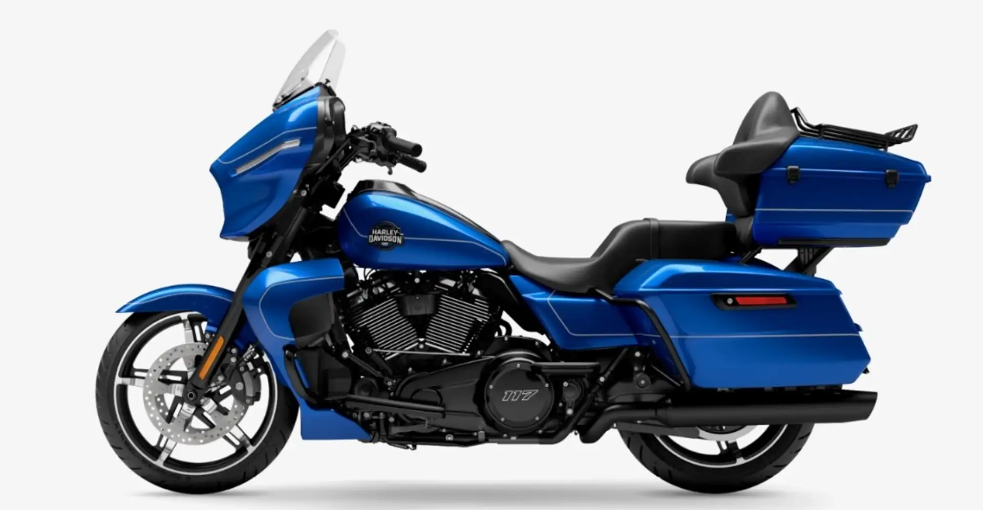 Harley-Davidson Street Glide FLHXU Ultra 117 Modrá - 2