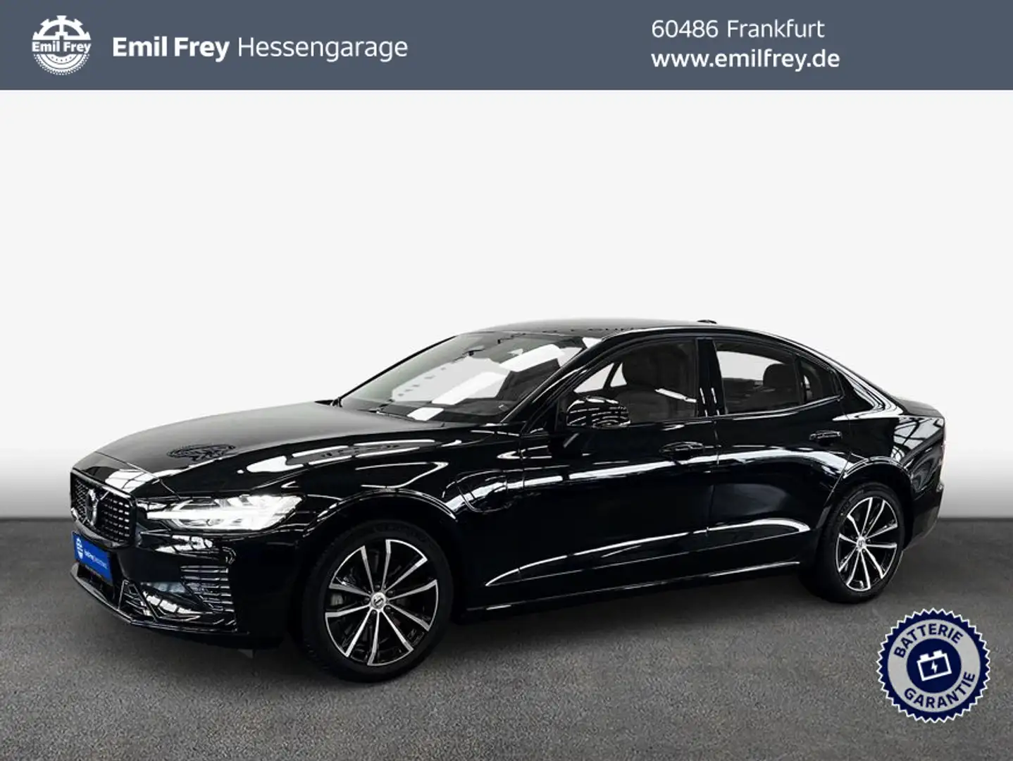 Volvo S60 T8 Recharge AWD Plus-Dark PilotAssist Licht-Pa Schwarz - 1
