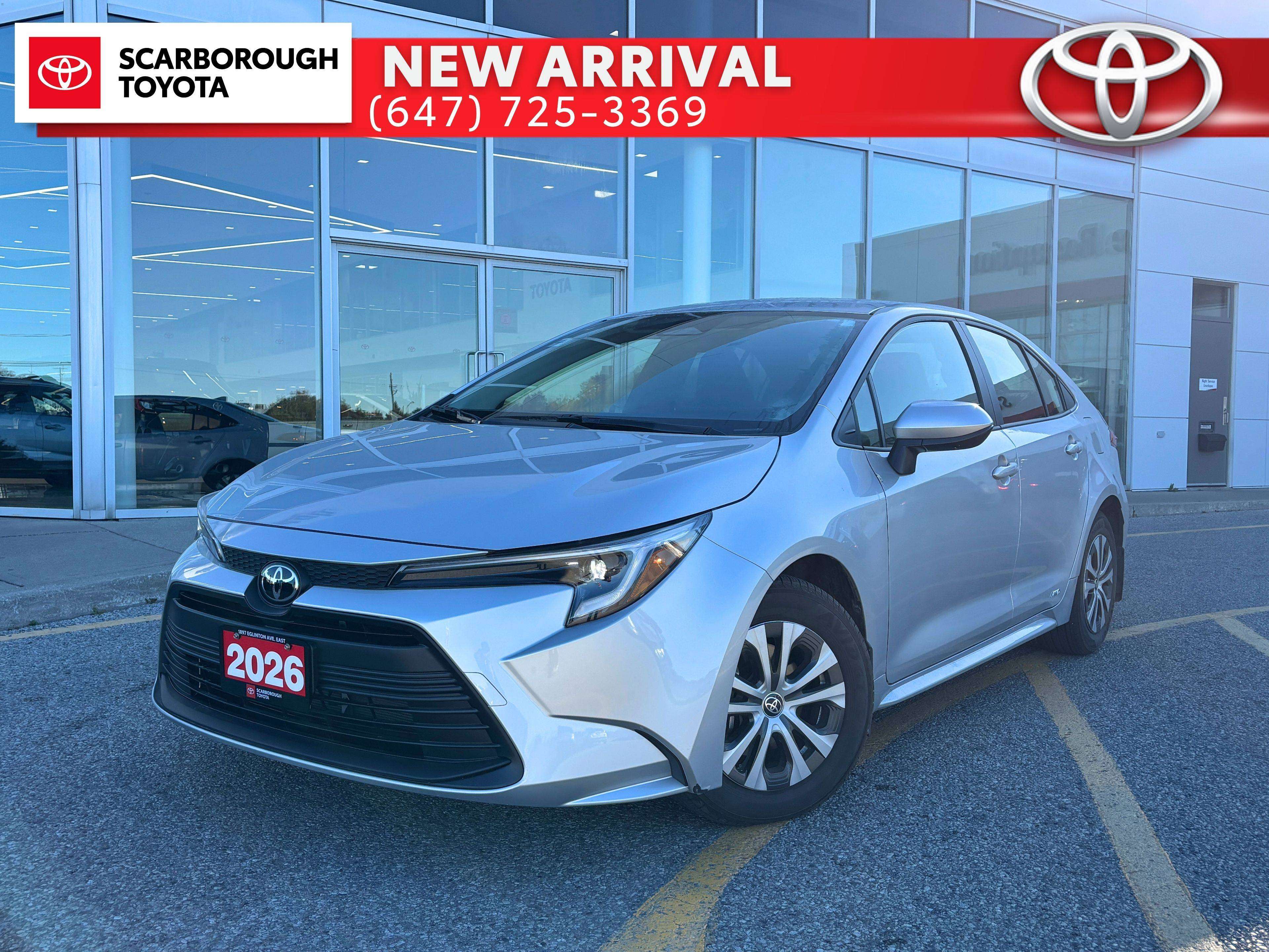 2026 Toyota Corolla LE AWD | $ 1,200 Snow Tire Package INC | Like New