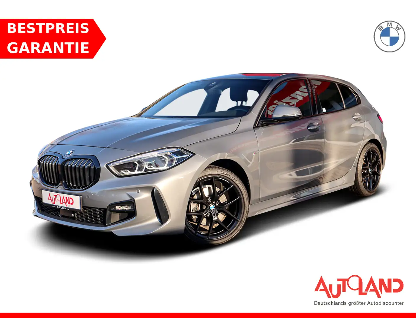 BMW 118 118i M Sport LED Navi Virtual Cockpit Tempomat Grau - 1