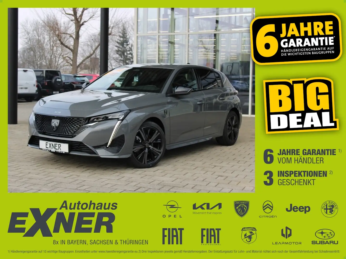 Peugeot 308 GT Massagefunktion Fahrer, Virtual Cockpit Grau - 1