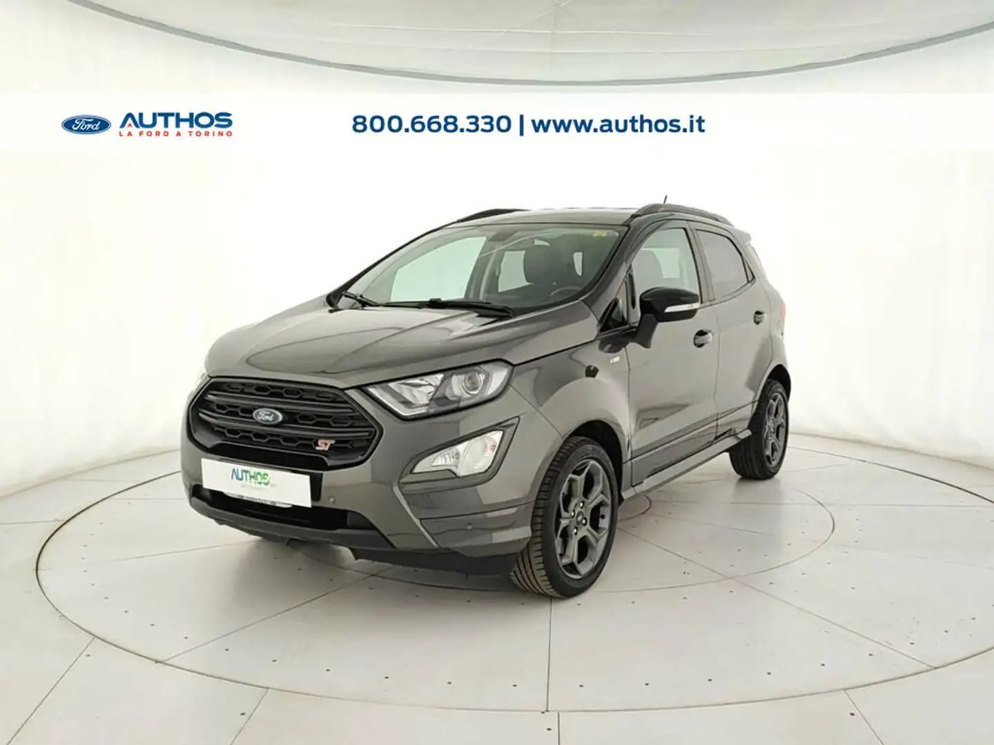 Ford EcoSport 1.0 ecoboost ST-line 100cv my19 Grigio - 1