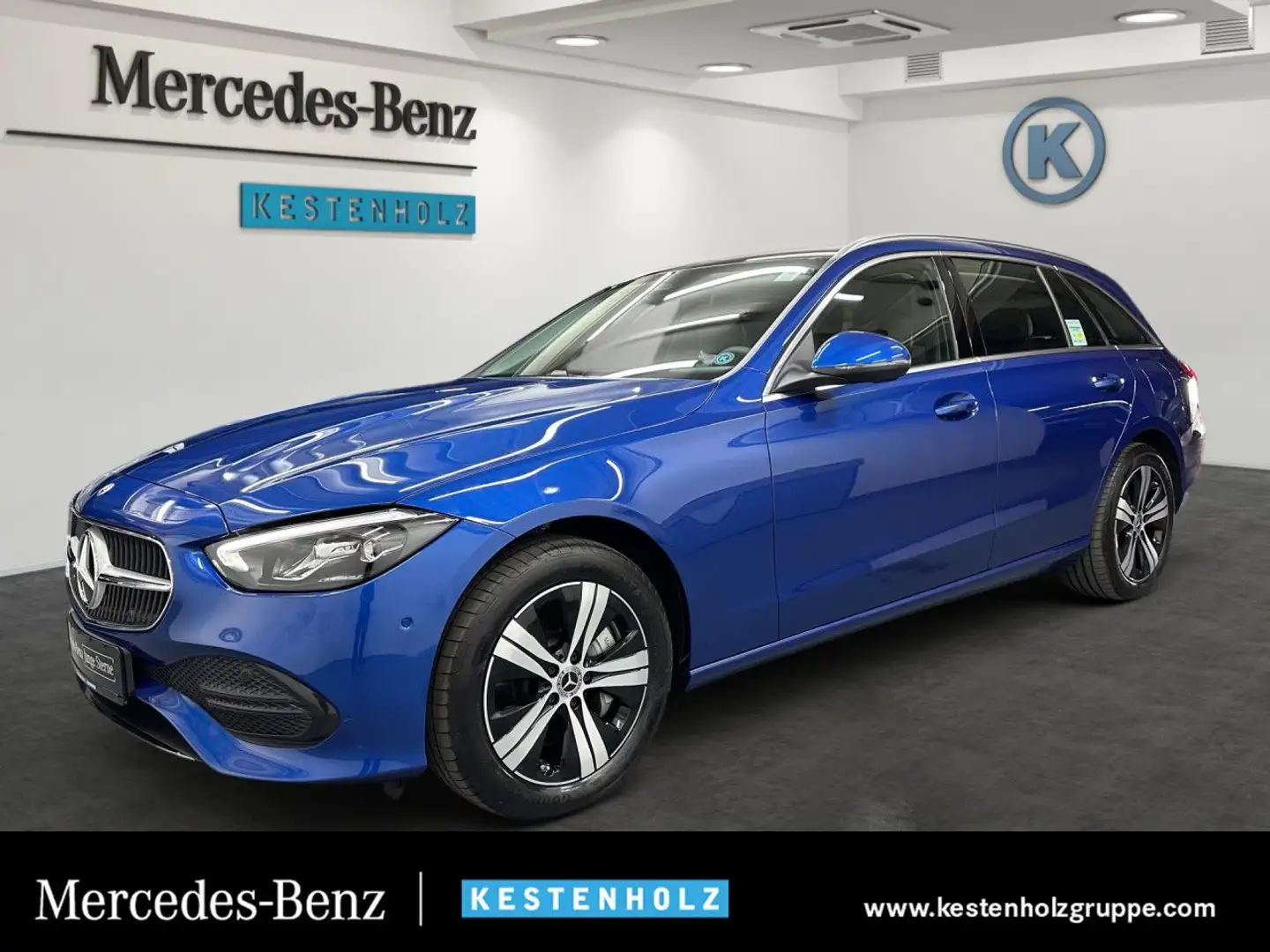 Mercedes-Benz C 300 e T Hybrid Avantgarde Pano LED AHK Keyl-GO Blau - 1