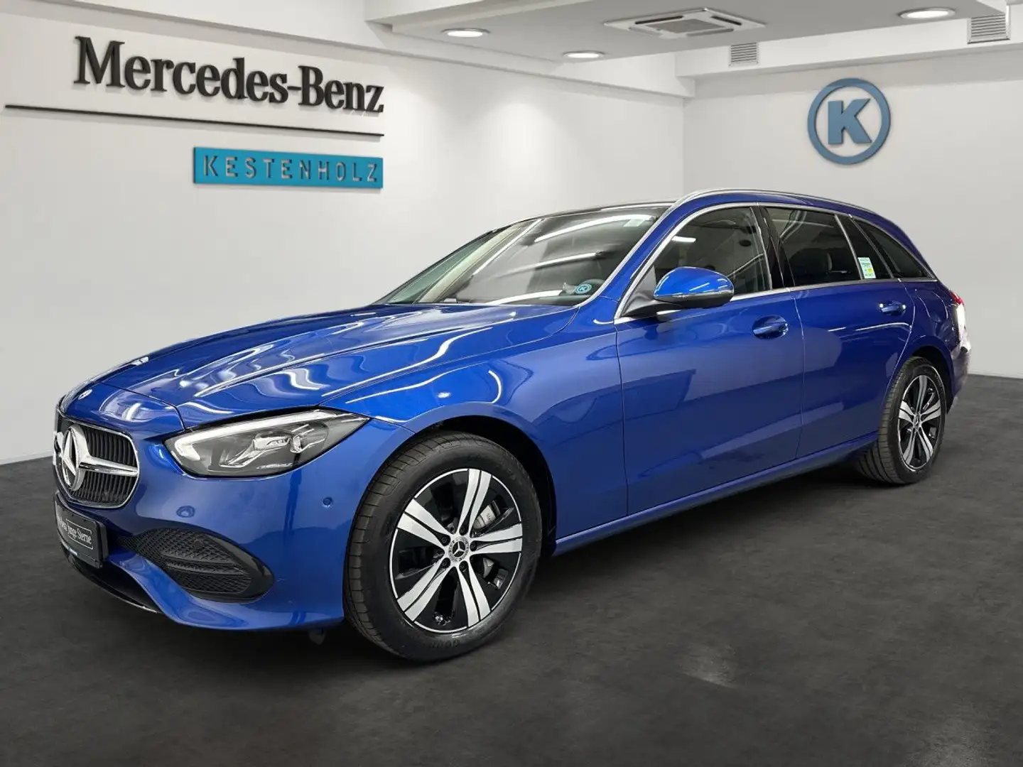 Mercedes-Benz C 300 e T Hybrid Avantgarde Pano LED AHK Keyl-GO Blau - 2