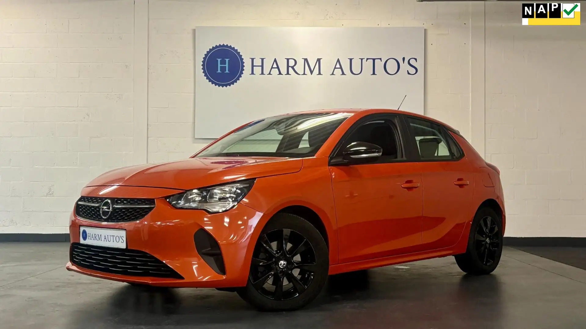 Opel Corsa 1.2 Edition 101pk Carplay/Airco/PDC/CRUISE/LED/Lan Orange - 1